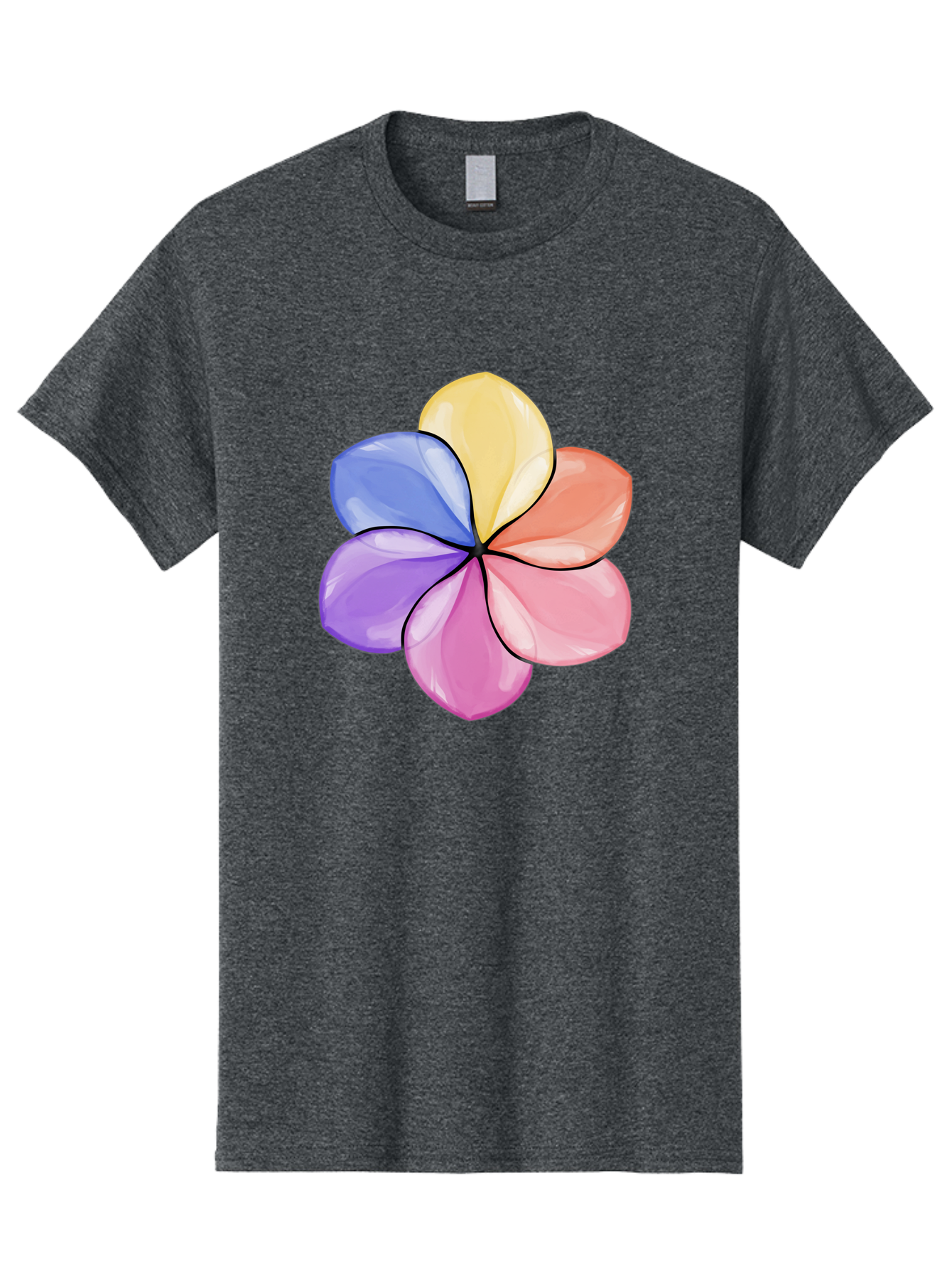 Multicolored-Flower Men'S Graphic Tee, 100% Cotton, Comfortable Casual Summer Wear, Machine Washable, Vintage Camera, Old Camera, Antique Camera, Black Camera, Classic Photography, Photography Equipment, Nostalgic Device, Film Camera, Baj595 7