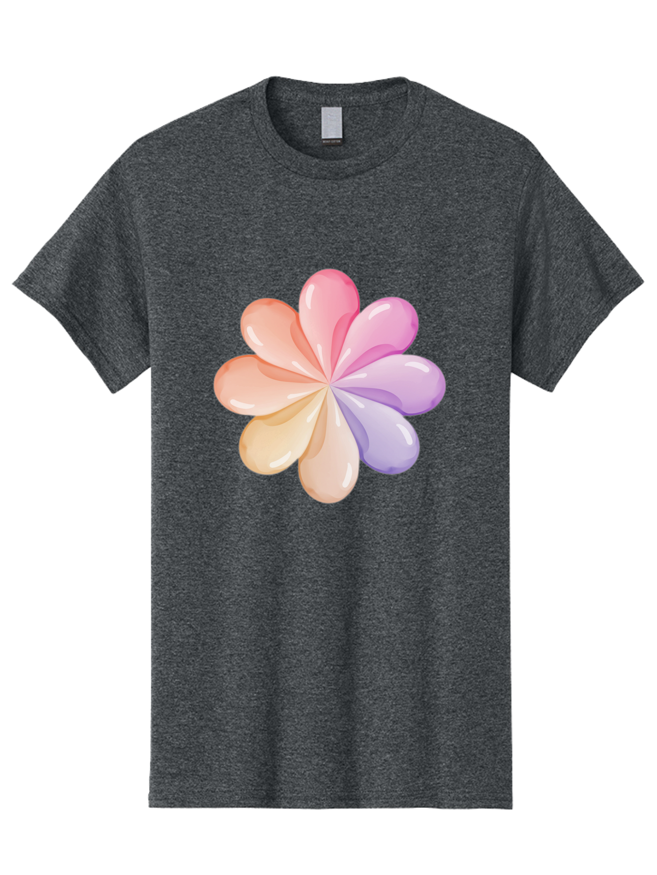 Pastel-Flower-1 Men'S Graphic Tee, 100% Cotton, Comfortable Casual Summer Wear, Machine Washable, Vintage Camera, Old Camera, Antique Camera, Black Camera, Classic Photography, Photography Equipment, Nostalgic Device, Film Camera, Camera Art Baj617 9