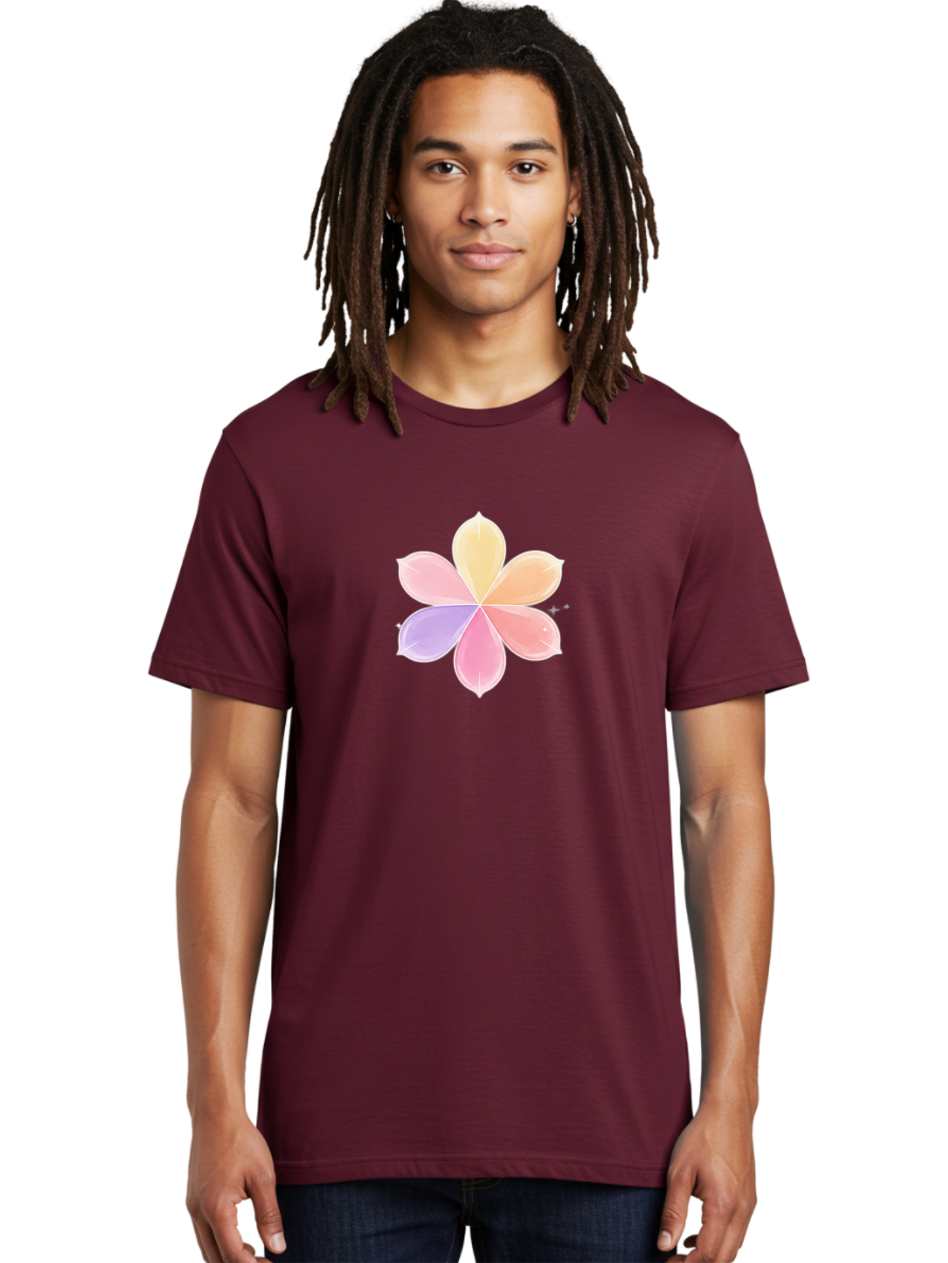Pastel-Flower Men'S Graphic Tee, 100% Cotton, Comfortable Casual Summer Wear, Machine Washable, Vintage Camera, Old Camera, Antique Camera, Black Camera, Classic Photography, Photography Equipment, Nostalgic Device, Film Camera, Camera Art Baj618 28