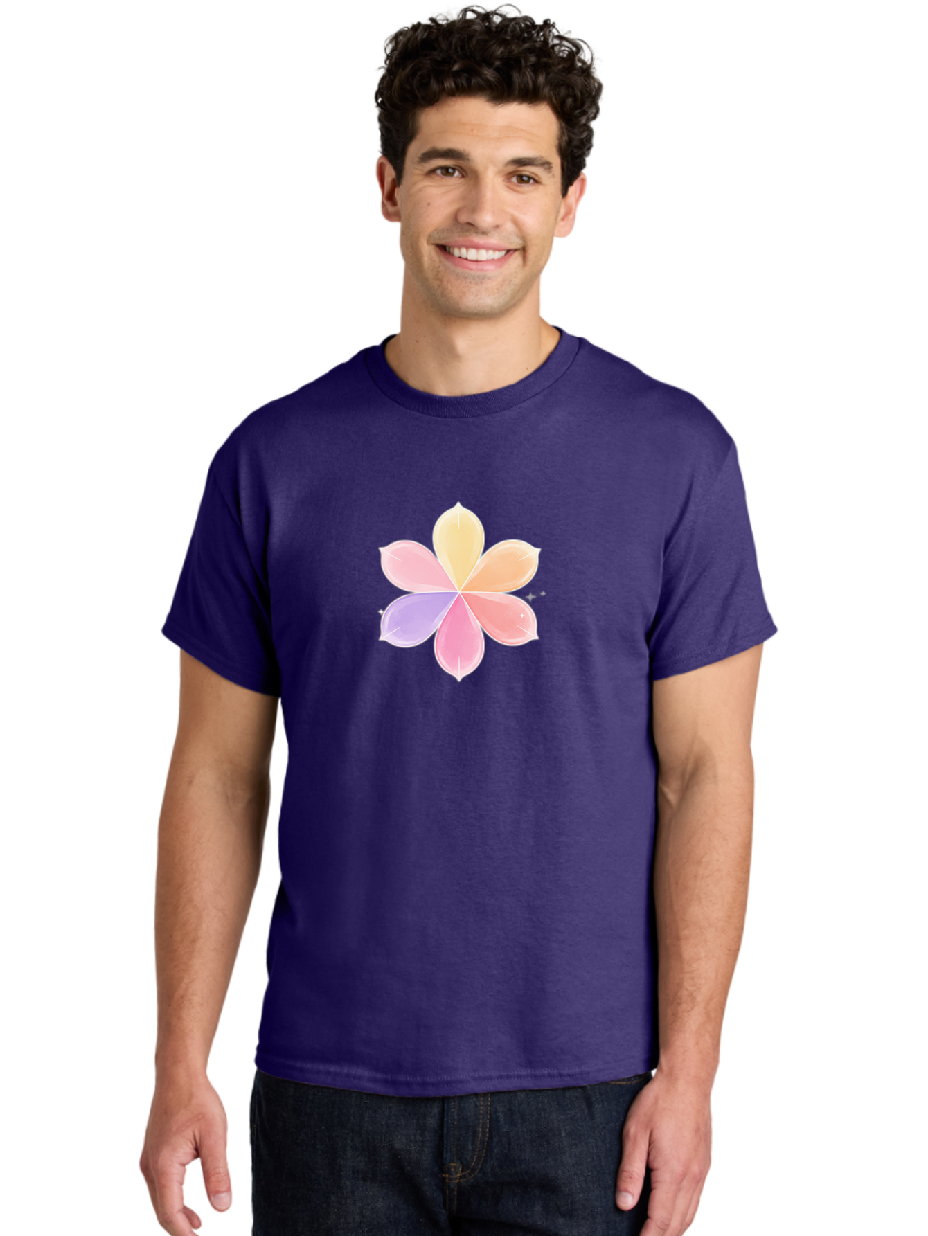 Pastel-Flower Men'S Graphic Tee, 100% Cotton, Comfortable Casual Summer Wear, Machine Washable, Vintage Camera, Old Camera, Antique Camera, Black Camera, Classic Photography, Photography Equipment, Nostalgic Device, Film Camera, Camera Art Baj618 22