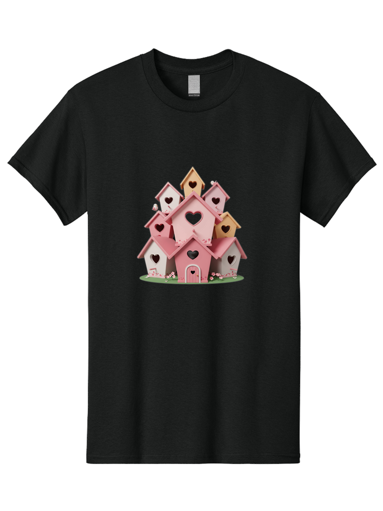 Pink-Birdhouses Men'S Graphic Tee, 100% Cotton, Comfortable Casual Summer Wear, Machine Washable, Vintage Camera, Old Camera, Antique Camera, Black Camera, Classic Photography, Photography Equipment, Nostalgic Device, Film Camera, Camera Art Baj657 1
