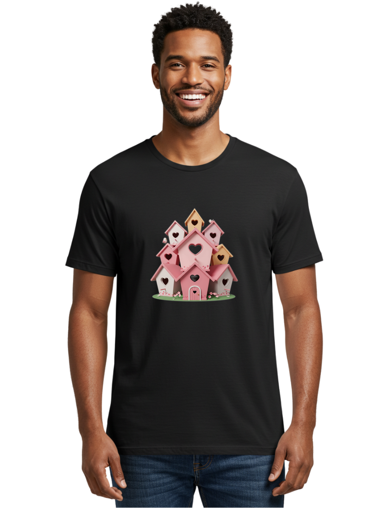 Pink-Birdhouses Men'S Graphic Tee, 100% Cotton, Comfortable Casual Summer Wear, Machine Washable, Vintage Camera, Old Camera, Antique Camera, Black Camera, Classic Photography, Photography Equipment, Nostalgic Device, Film Camera, Camera Art Baj657 16
