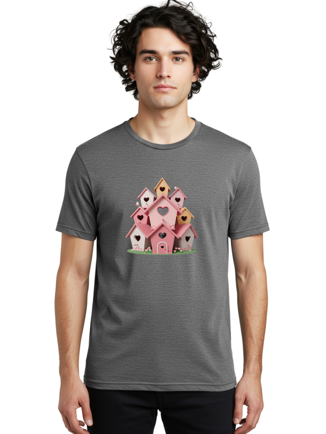 Pink-Birdhouses Men'S Graphic Tee, 100% Cotton, Comfortable Casual Summer Wear, Machine Washable, Vintage Camera, Old Camera, Antique Camera, Black Camera, Classic Photography, Photography Equipment, Nostalgic Device, Film Camera, Camera Art Baj657 30