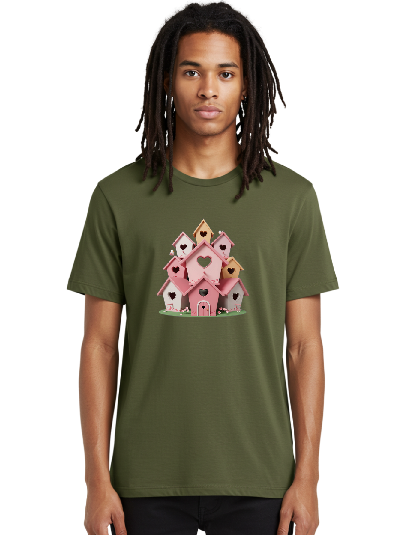 Pink-Birdhouses Men'S Graphic Tee, 100% Cotton, Comfortable Casual Summer Wear, Machine Washable, Vintage Camera, Old Camera, Antique Camera, Black Camera, Classic Photography, Photography Equipment, Nostalgic Device, Film Camera, Camera Art Baj657 25