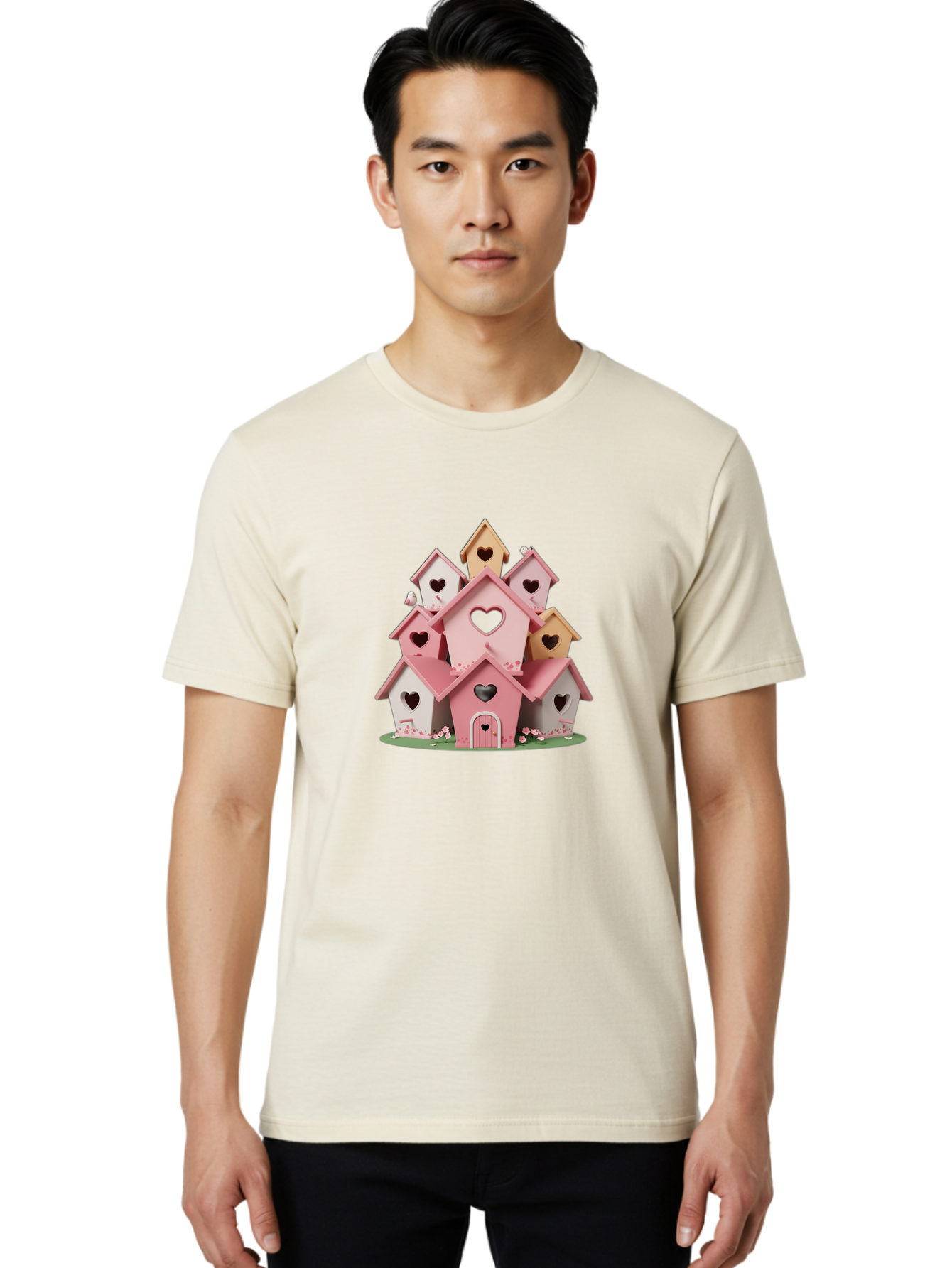 Pink-Birdhouses Men'S Graphic Tee, 100% Cotton, Comfortable Casual Summer Wear, Machine Washable, Vintage Camera, Old Camera, Antique Camera, Black Camera, Classic Photography, Photography Equipment, Nostalgic Device, Film Camera, Camera Art Baj657 19