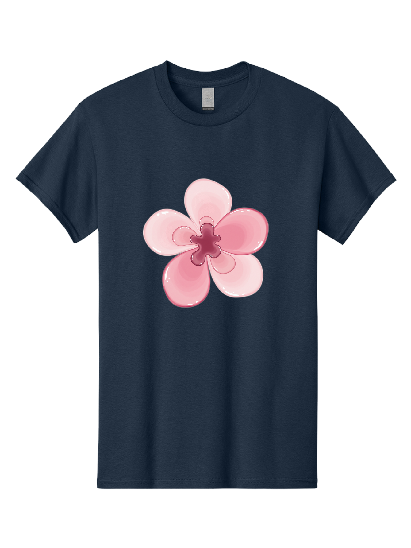 Pink-Flower-1 Men'S Graphic Tee, 100% Cotton, Comfortable Casual Summer Wear, Machine Washable, Vintage Camera, Old Camera, Antique Camera, Black Camera, Classic Photography, Photography Equipment, Nostalgic Device, Film Camera, Camera Art Baj669 11
