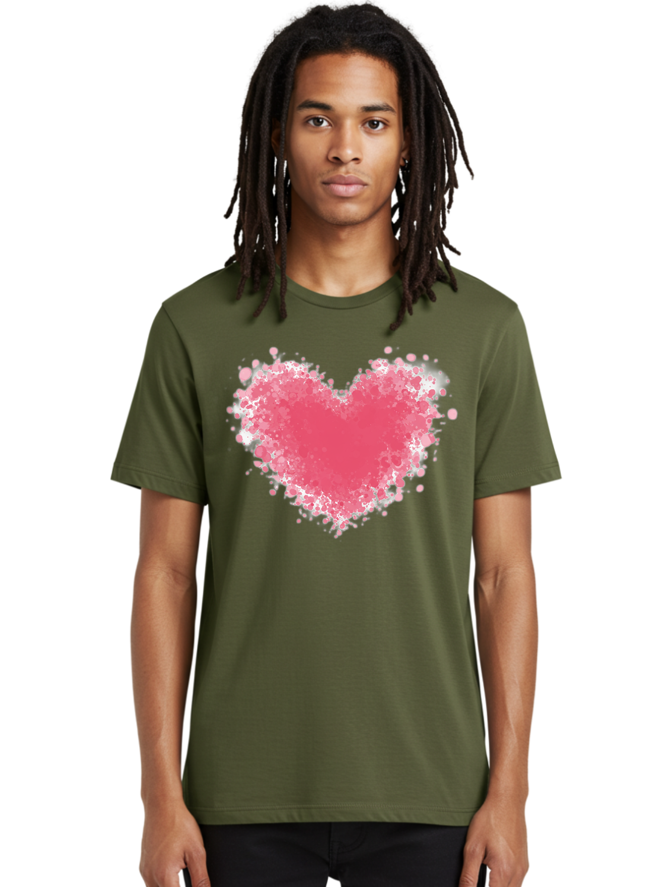Pink-Heart Men'S Graphic Tee, 100% Cotton, Comfortable Casual Summer Wear, Machine Washable, Vintage Camera, Old Camera, Antique Camera, Black Camera, Classic Photography, Photography Equipment, Nostalgic Device, Film Camera, Camera Art Baj685 24