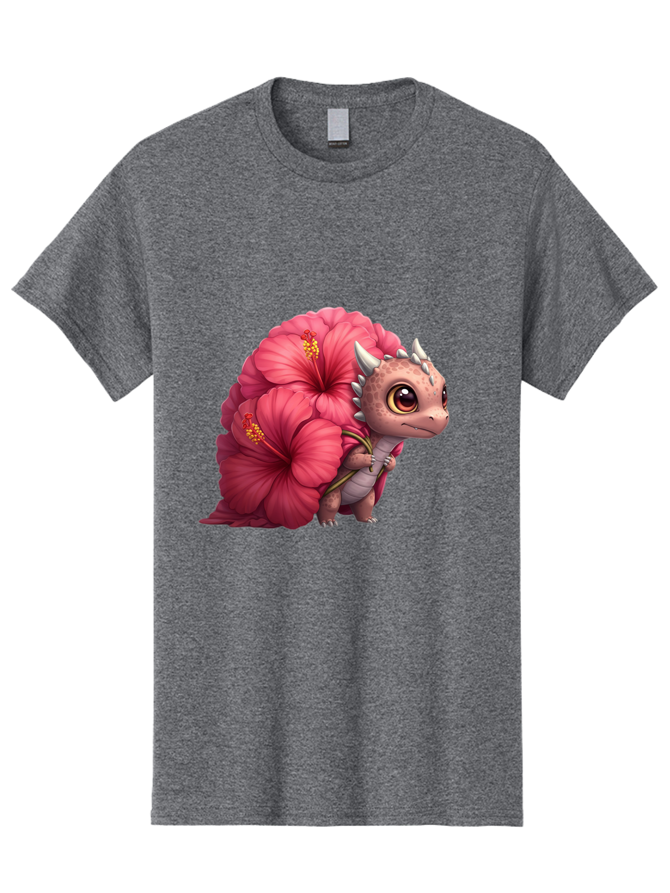Pink-Hibiscus-Dinosaur Men'S Graphic Tee, 100% Cotton, Comfortable Casual Summer Wear, Machine Washable, Vintage Camera, Old Camera, Antique Camera, Black Camera, Classic Photography, Photography Equipment, Nostalgic Device, Film Camera, Baj686 9