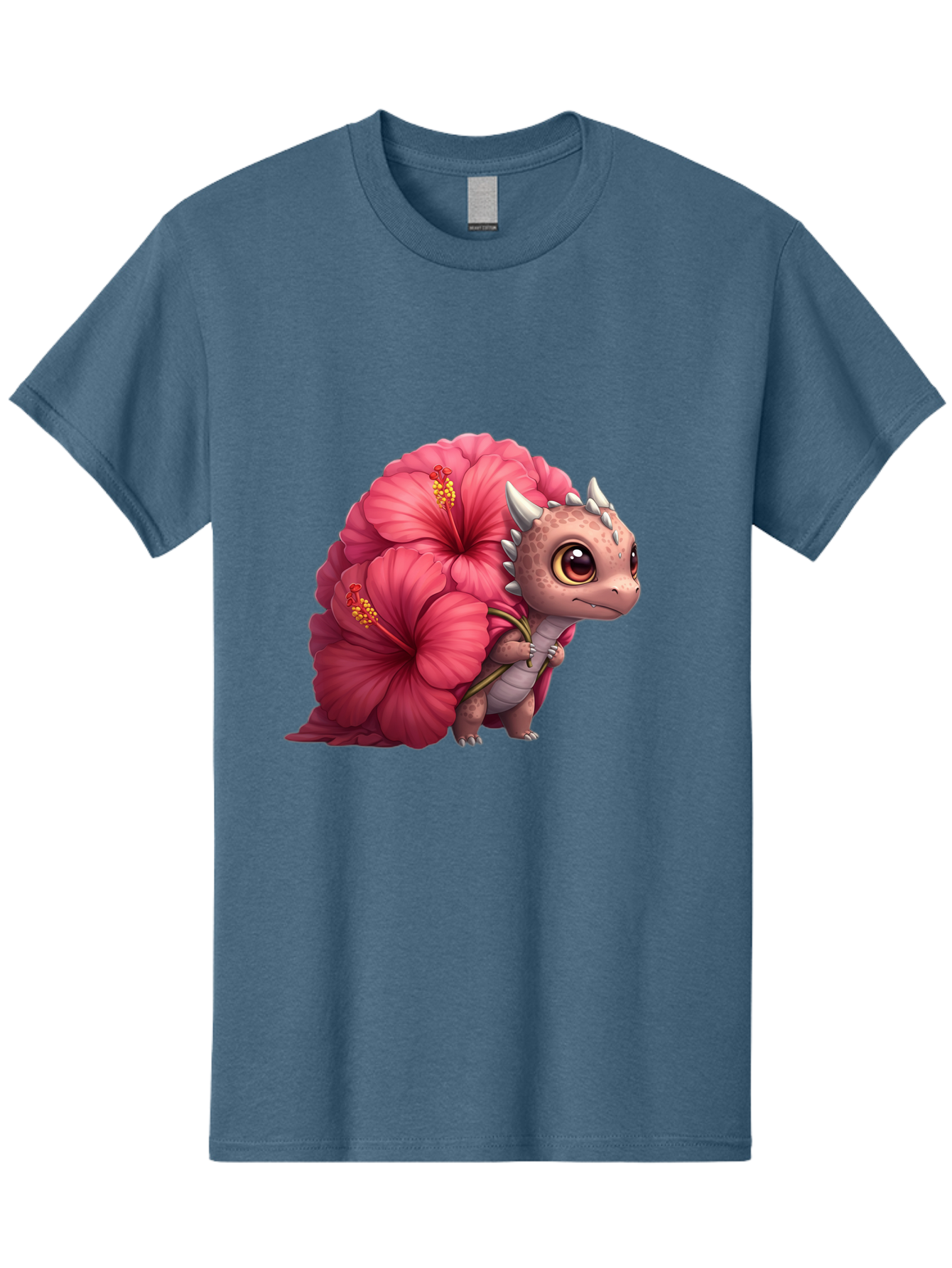 Pink-Hibiscus-Dinosaur Men'S Graphic Tee, 100% Cotton, Comfortable Casual Summer Wear, Machine Washable, Vintage Camera, Old Camera, Antique Camera, Black Camera, Classic Photography, Photography Equipment, Nostalgic Device, Film Camera, Baj686 6