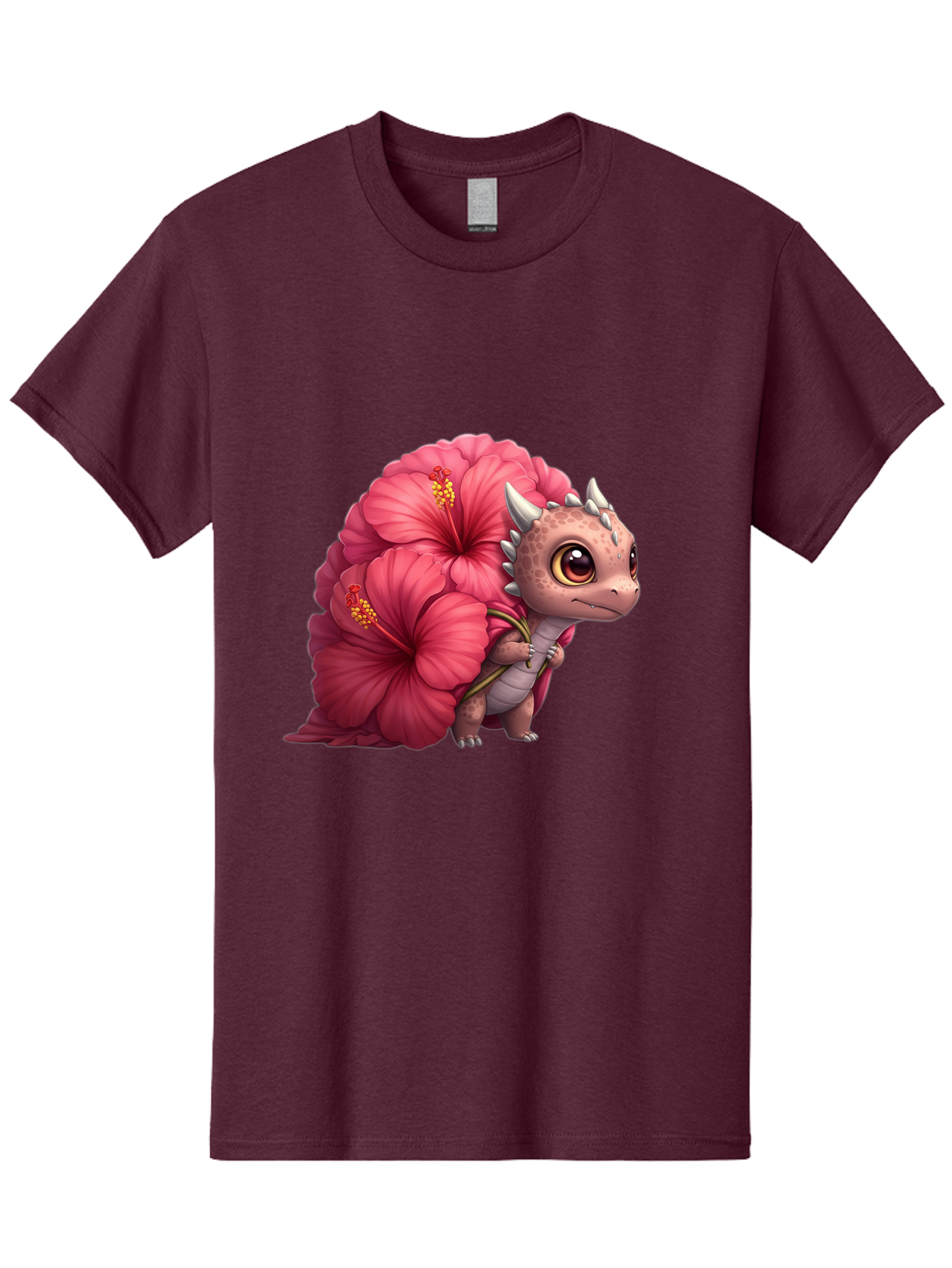 Pink-Hibiscus-Dinosaur Men'S Graphic Tee, 100% Cotton, Comfortable Casual Summer Wear, Machine Washable, Vintage Camera, Old Camera, Antique Camera, Black Camera, Classic Photography, Photography Equipment, Nostalgic Device, Film Camera, Baj686 7