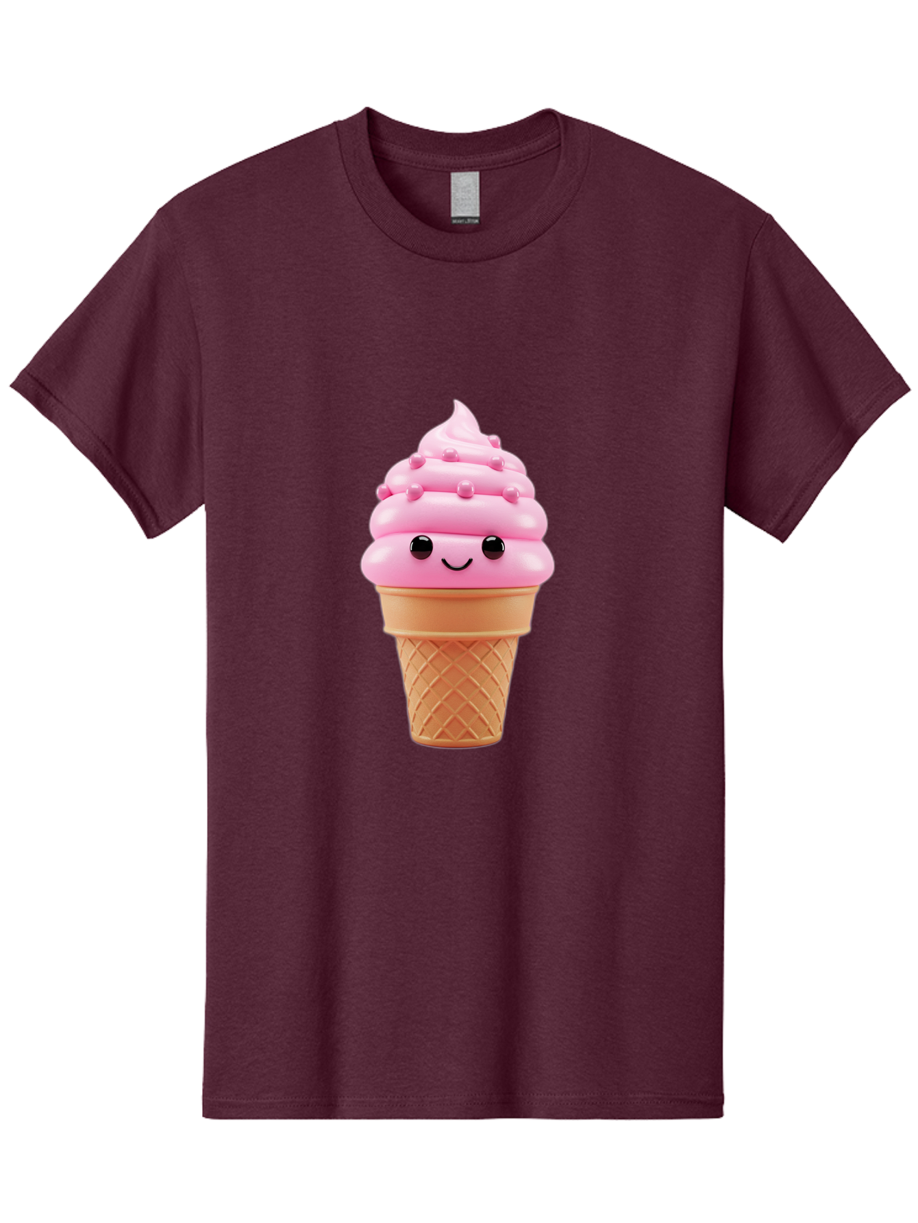 Pink-Ice-Cream-Cone Men'S Graphic Tee, 100% Cotton, Comfortable Casual Summer Wear, Machine Washable, Vintage Camera, Old Camera, Antique Camera, Black Camera, Classic Photography, Photography Equipment, Nostalgic Device, Film Camera, Baj688 4
