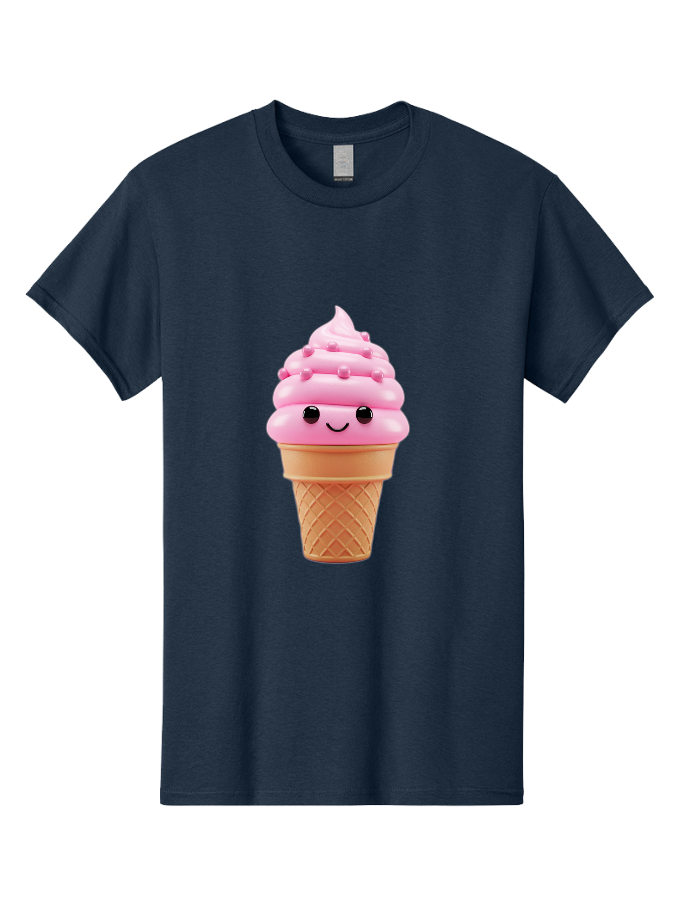 Pink-Ice-Cream-Cone Men'S Graphic Tee, 100% Cotton, Comfortable Casual Summer Wear, Machine Washable, Vintage Camera, Old Camera, Antique Camera, Black Camera, Classic Photography, Photography Equipment, Nostalgic Device, Film Camera, Baj688 3