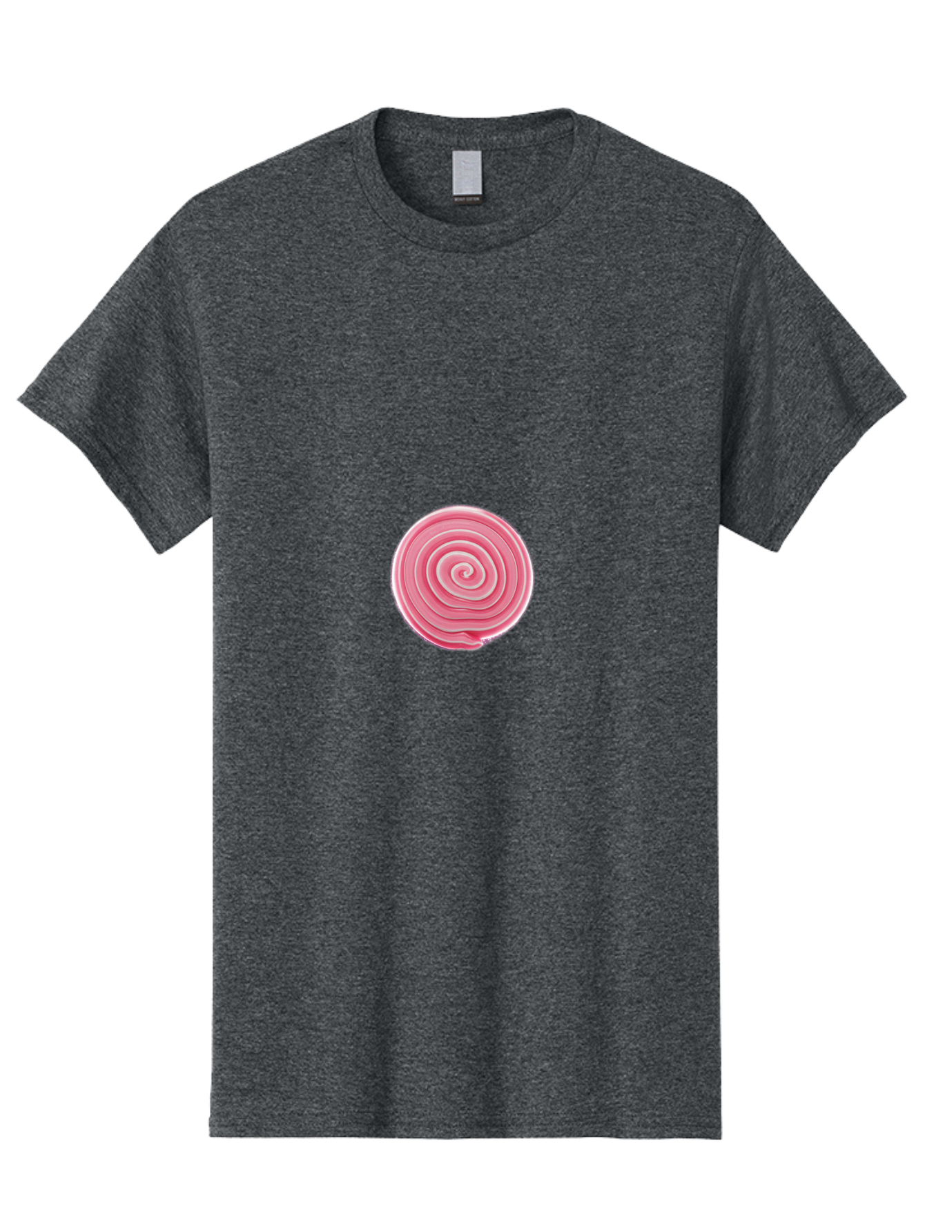 Pink-Swirl-Lollipop-1 Men'S Graphic Tee, 100% Cotton, Comfortable Casual Summer Wear, Machine Washable, Vintage Camera, Old Camera, Antique Camera, Black Camera, Classic Photography, Photography Equipment, Nostalgic Device, Film Camera, Baj694 2