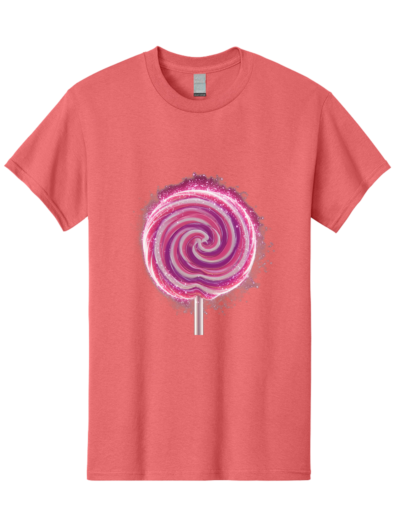 Pink-Swirl-Lollipop Men'S Graphic Tee, 100% Cotton, Comfortable Casual Summer Wear, Machine Washable, Vintage Camera, Old Camera, Antique Camera, Black Camera, Classic Photography, Photography Equipment, Nostalgic Device, Film Camera, Baj695 6