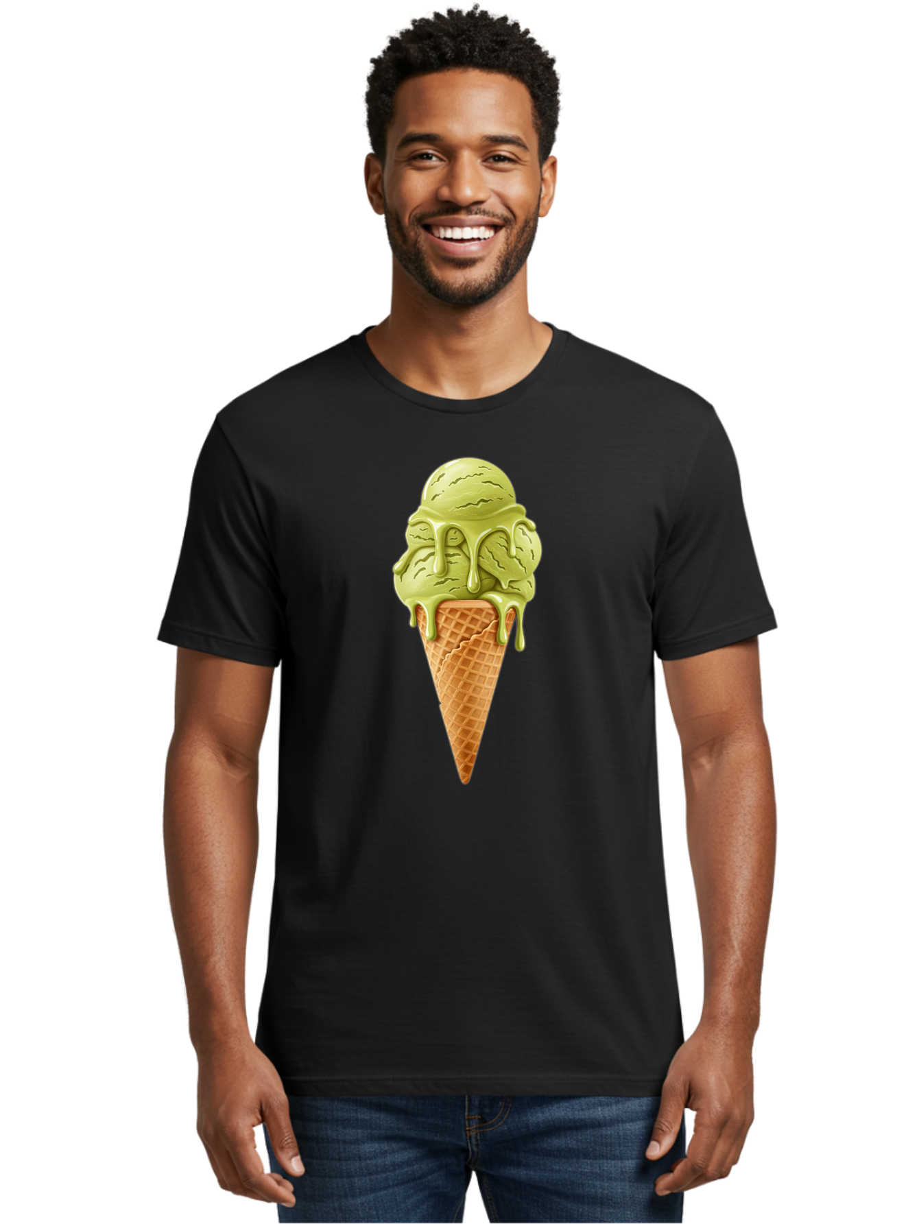 Pistachio-Ice-Cream-Cone Men'S Graphic Tee, 100% Cotton, Comfortable Casual Summer Wear, Machine Washable, Vintage Camera, Old Camera, Antique Camera, Black Camera, Classic Photography, Photography Equipment, Nostalgic Device, Film Camera, Baj697 28