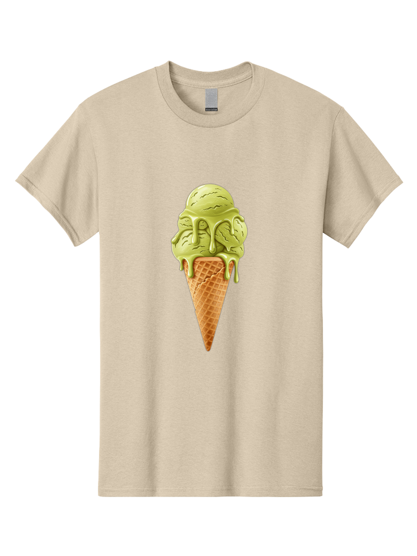 Pistachio-Ice-Cream-Cone Men'S Graphic Tee, 100% Cotton, Comfortable Casual Summer Wear, Machine Washable, Vintage Camera, Old Camera, Antique Camera, Black Camera, Classic Photography, Photography Equipment, Nostalgic Device, Film Camera, Baj697 7