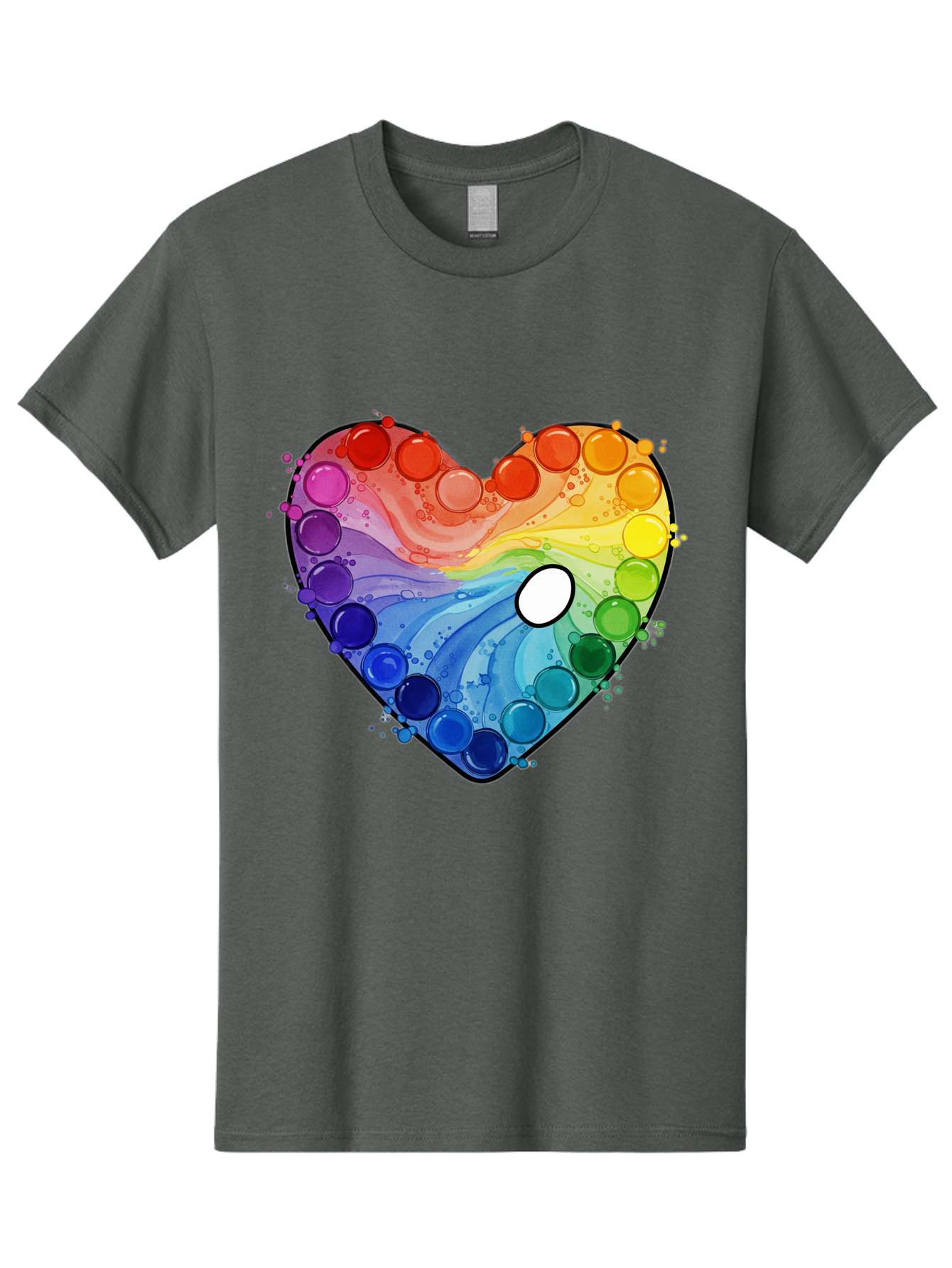 Pop-It-Heart-1 Men'S Graphic Tee, 100% Cotton, Comfortable Casual Summer Wear, Machine Washable, Vintage Camera, Old Camera, Antique Camera, Black Camera, Classic Photography, Photography Equipment, Nostalgic Device, Film Camera, Camera Art Baj698 10