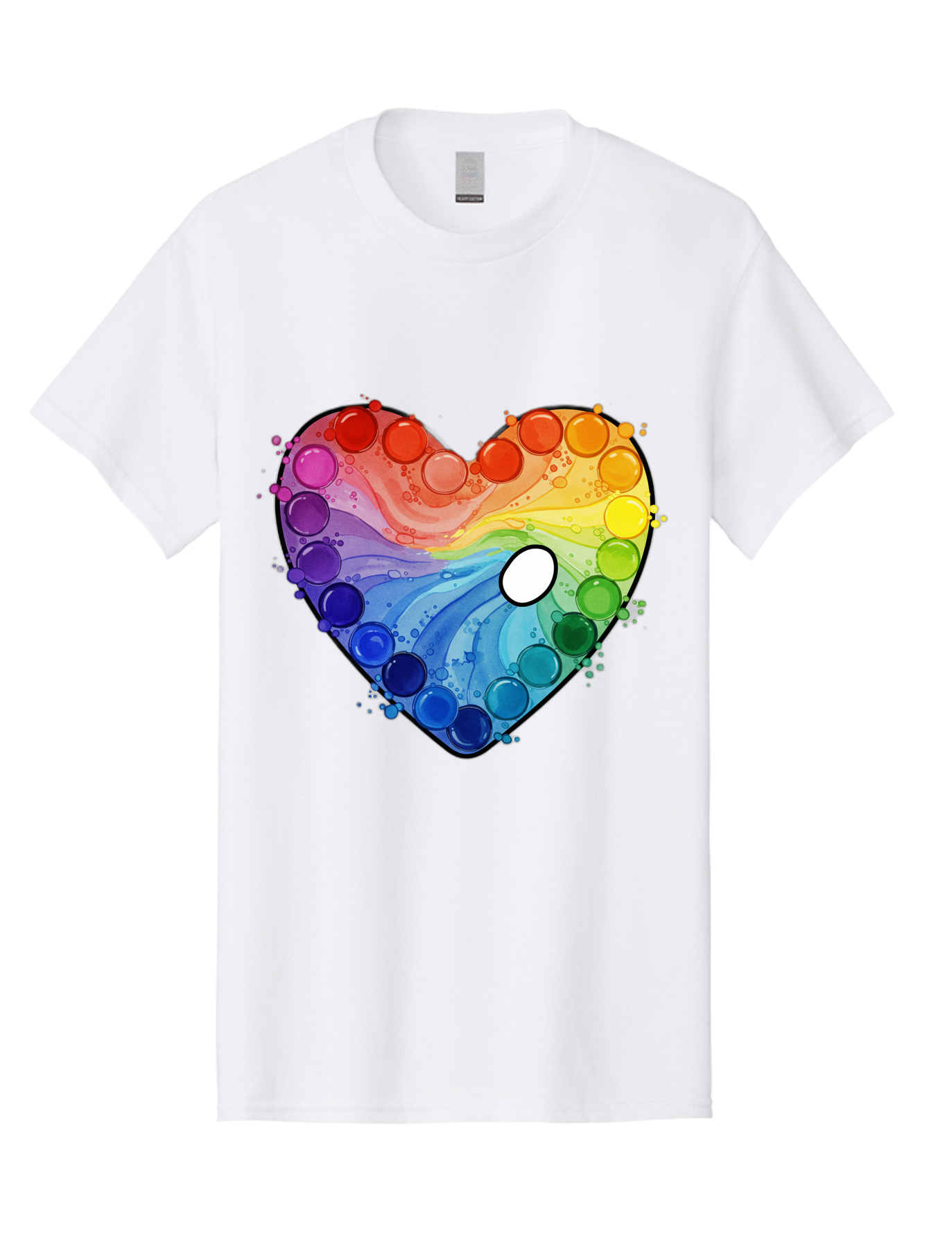 Pop-It-Heart-1 Men'S Graphic Tee, 100% Cotton, Comfortable Casual Summer Wear, Machine Washable, Vintage Camera, Old Camera, Antique Camera, Black Camera, Classic Photography, Photography Equipment, Nostalgic Device, Film Camera, Camera Art Baj698 14