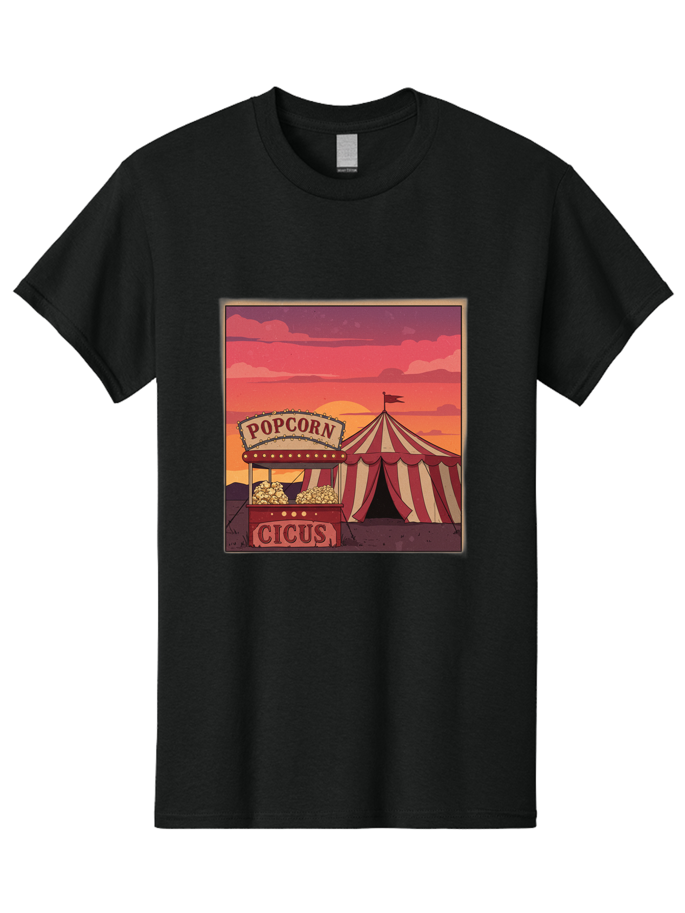 Popcorn-Cicus Men'S Graphic Tee, 100% Cotton, Comfortable Casual Summer Wear, Machine Washable, Vintage Camera, Old Camera, Antique Camera, Black Camera, Classic Photography, Photography Equipment, Nostalgic Device, Film Camera, Camera Art Baj700 11