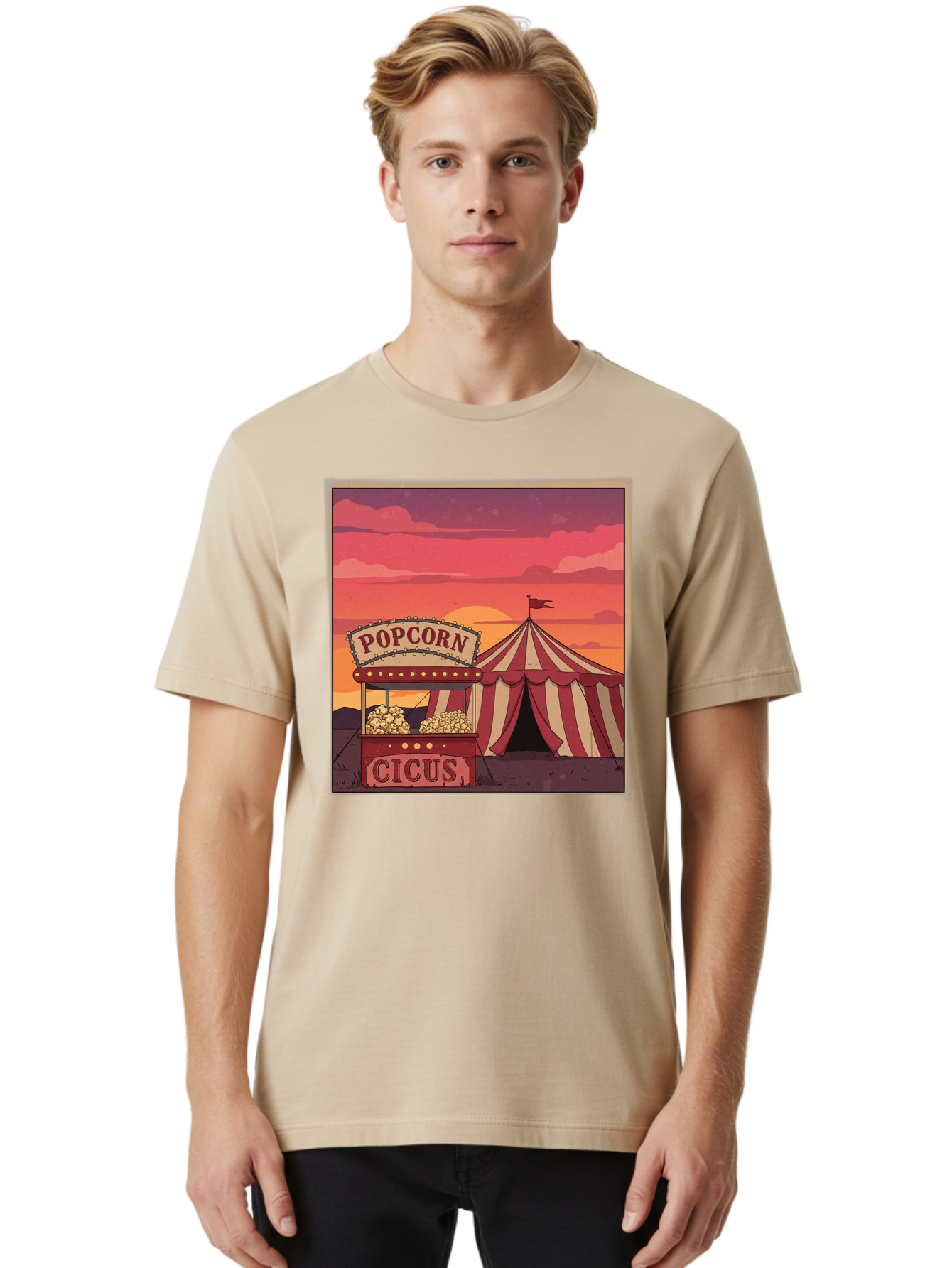 Popcorn-Cicus Men'S Graphic Tee, 100% Cotton, Comfortable Casual Summer Wear, Machine Washable, Vintage Camera, Old Camera, Antique Camera, Black Camera, Classic Photography, Photography Equipment, Nostalgic Device, Film Camera, Camera Art Baj700 21