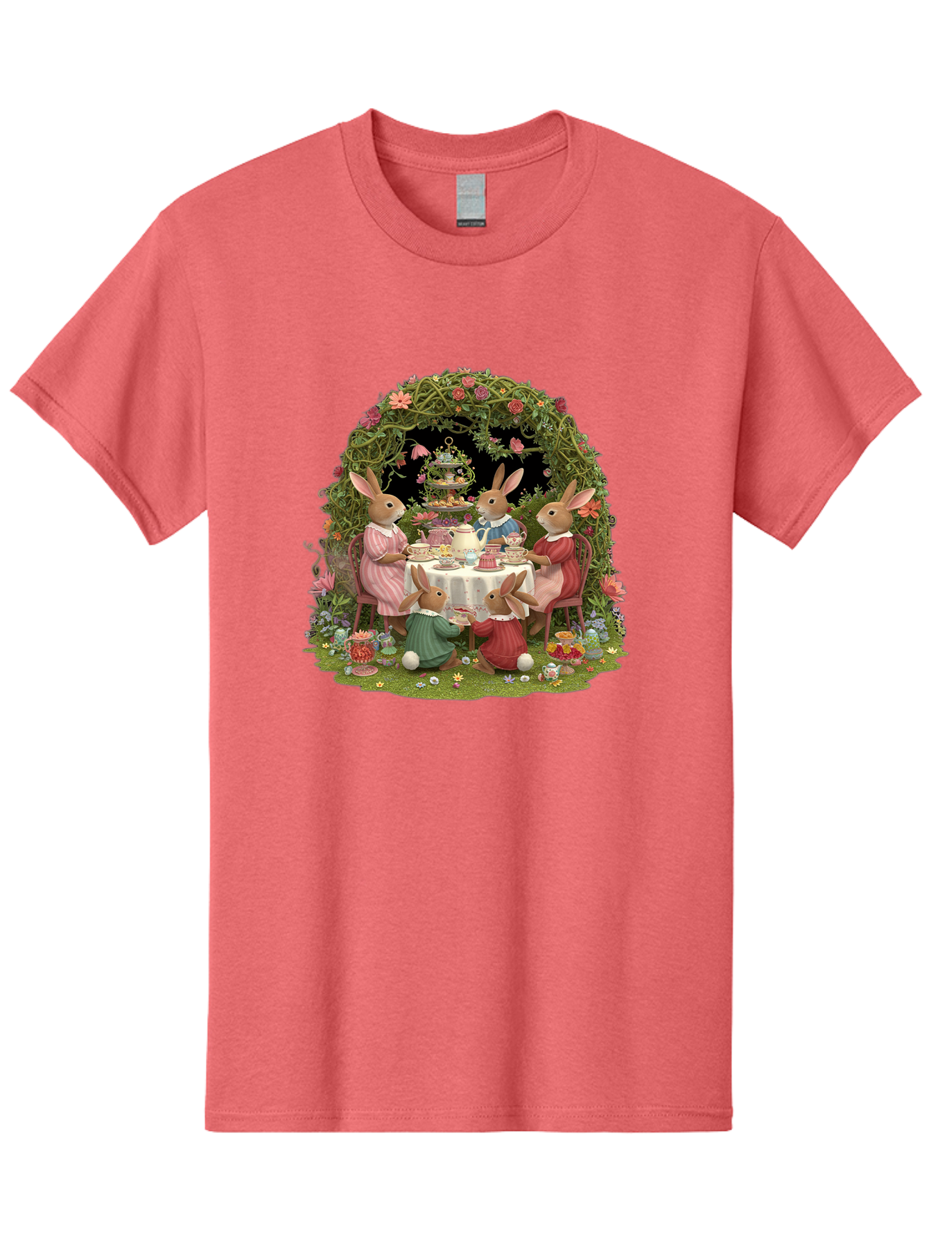 Rabbit-Family-Tea-Party Men'S Graphic Tee, 100% Cotton, Comfortable Casual Summer Wear, Machine Washable, Vintage Camera, Old Camera, Antique Camera, Black Camera, Classic Photography, Photography Equipment, Nostalgic Device, Film Camera, Baj720 8