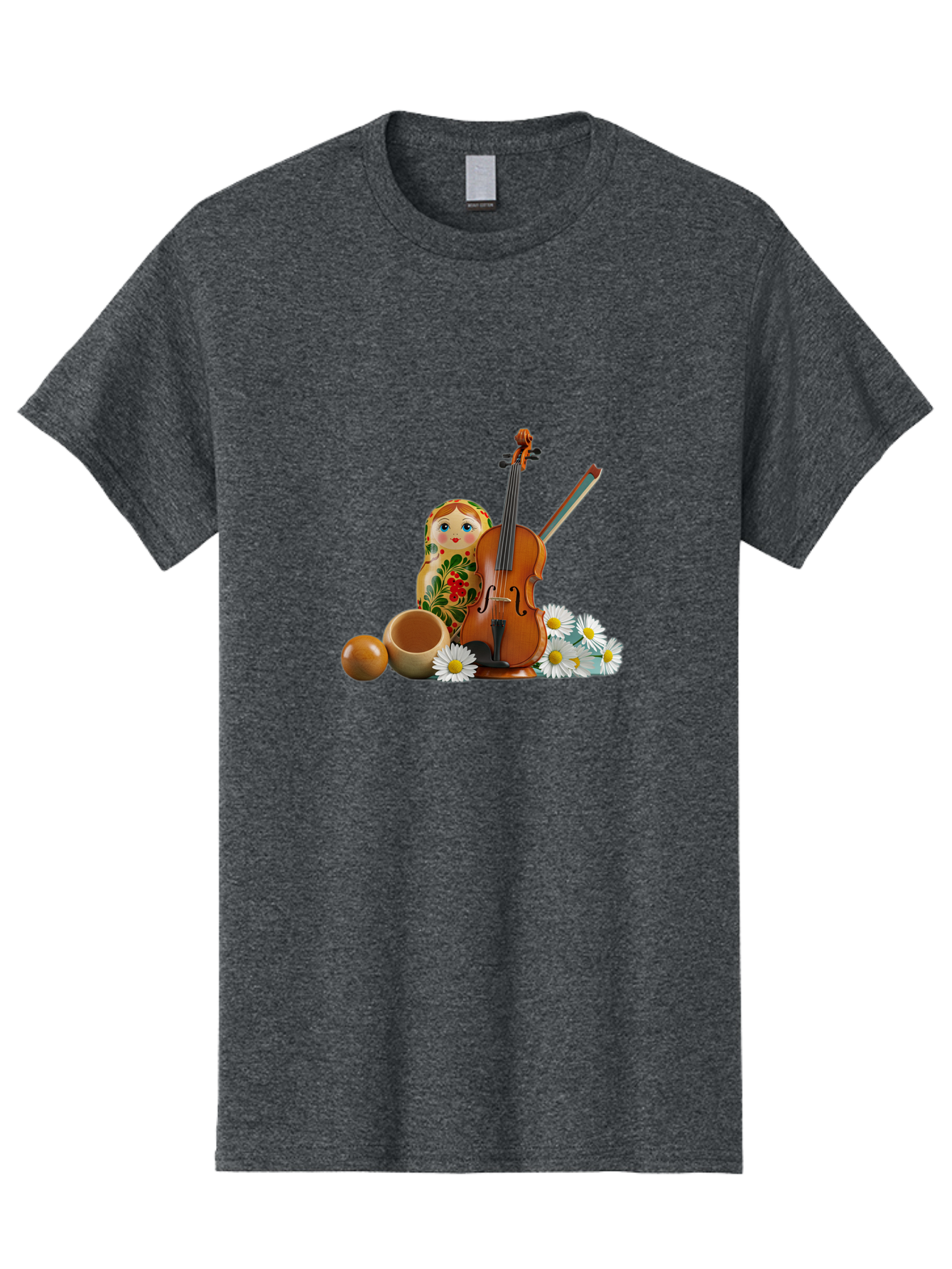 Russian-Doll-Violin Men'S Graphic Tee, 100% Cotton, Comfortable Casual Summer Wear, Machine Washable, Vintage Camera, Old Camera, Antique Camera, Black Camera, Classic Photography, Photography Equipment, Nostalgic Device, Film Camera, Baj751 11