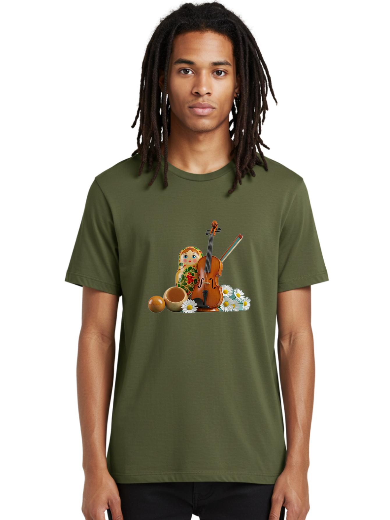 Russian-Doll-Violin Men'S Graphic Tee, 100% Cotton, Comfortable Casual Summer Wear, Machine Washable, Vintage Camera, Old Camera, Antique Camera, Black Camera, Classic Photography, Photography Equipment, Nostalgic Device, Film Camera, Baj751 27