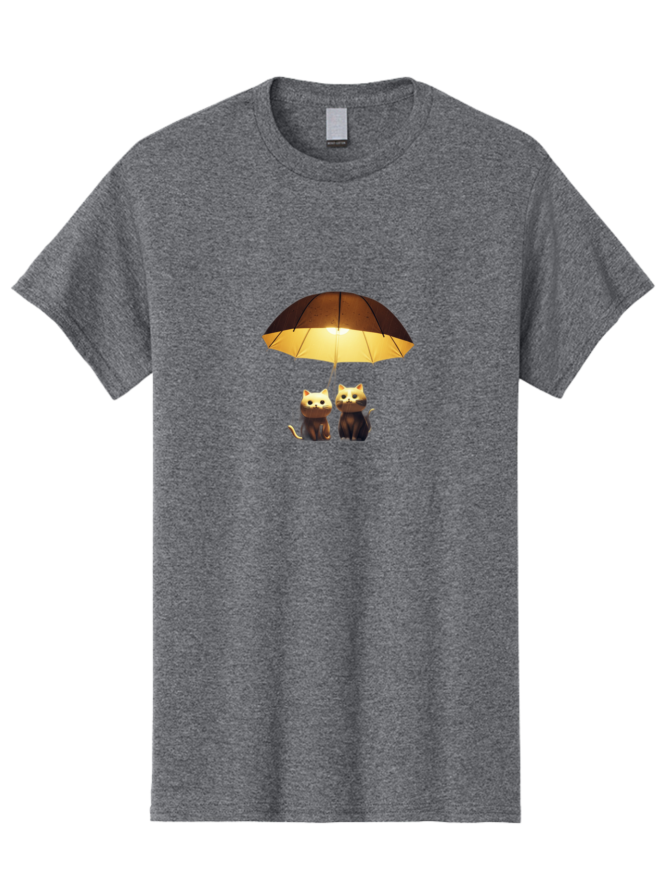 Two-Cats-Under-Umbrella Men'S Graphic Tee, 100% Cotton, Comfortable Casual Summer Wear, Machine Washable, Vintage Camera, Old Camera, Antique Camera, Black Camera, Classic Photography, Photography Equipment, Nostalgic Device, Film Camera, Baj832 9