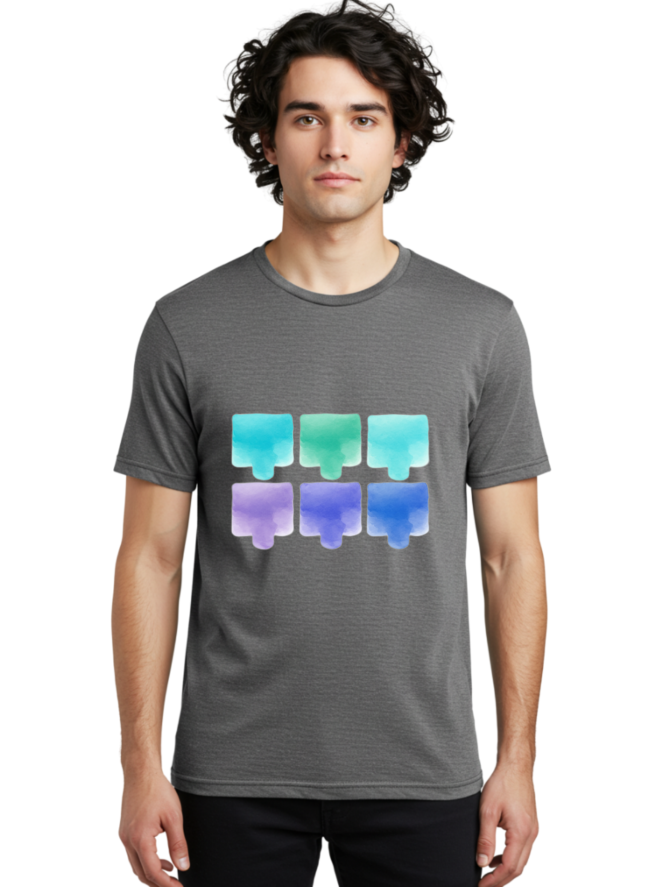 Watercolor-Popsicles Men'S Graphic Tee, 100% Cotton, Comfortable Casual Summer Wear, Machine Washable, Vintage Camera, Old Camera, Antique Camera, Black Camera, Classic Photography, Photography Equipment, Nostalgic Device, Film Camera, Baj868 24