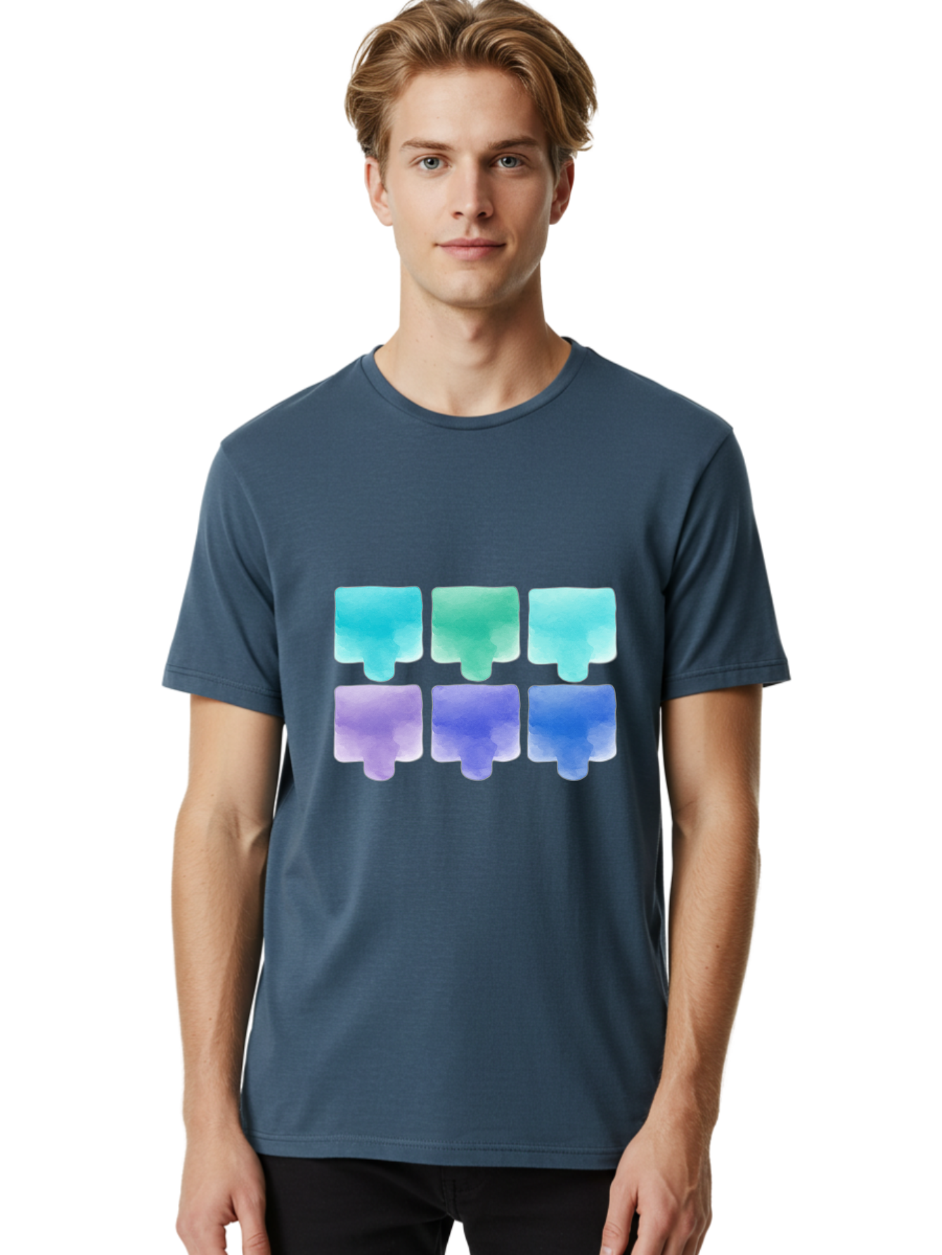 Watercolor-Popsicles Men'S Graphic Tee, 100% Cotton, Comfortable Casual Summer Wear, Machine Washable, Vintage Camera, Old Camera, Antique Camera, Black Camera, Classic Photography, Photography Equipment, Nostalgic Device, Film Camera, Baj868 20