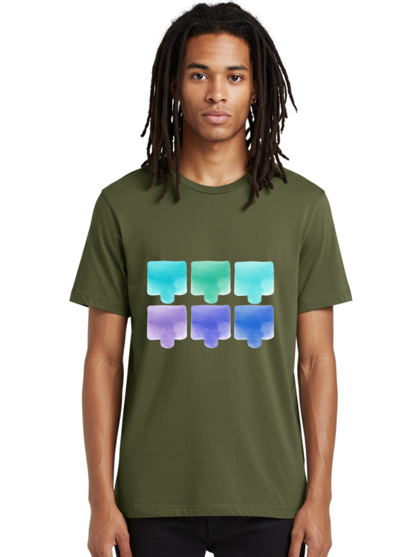 Watercolor-Popsicles Men'S Graphic Tee, 100% Cotton, Comfortable Casual Summer Wear, Machine Washable, Vintage Camera, Old Camera, Antique Camera, Black Camera, Classic Photography, Photography Equipment, Nostalgic Device, Film Camera, Baj868 30