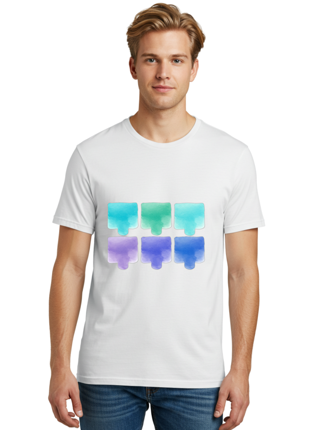 Watercolor-Popsicles Men'S Graphic Tee, 100% Cotton, Comfortable Casual Summer Wear, Machine Washable, Vintage Camera, Old Camera, Antique Camera, Black Camera, Classic Photography, Photography Equipment, Nostalgic Device, Film Camera, Baj868 19