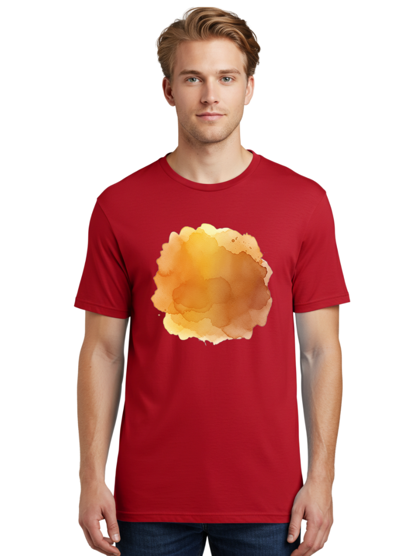 Watercolor-Stain Men'S Graphic Tee, 100% Cotton, Comfortable Casual Summer Wear, Machine Washable, Vintage Camera, Old Camera, Antique Camera, Black Camera, Classic Photography, Photography Equipment, Nostalgic Device, Film Camera, Camera Art Baj870 22