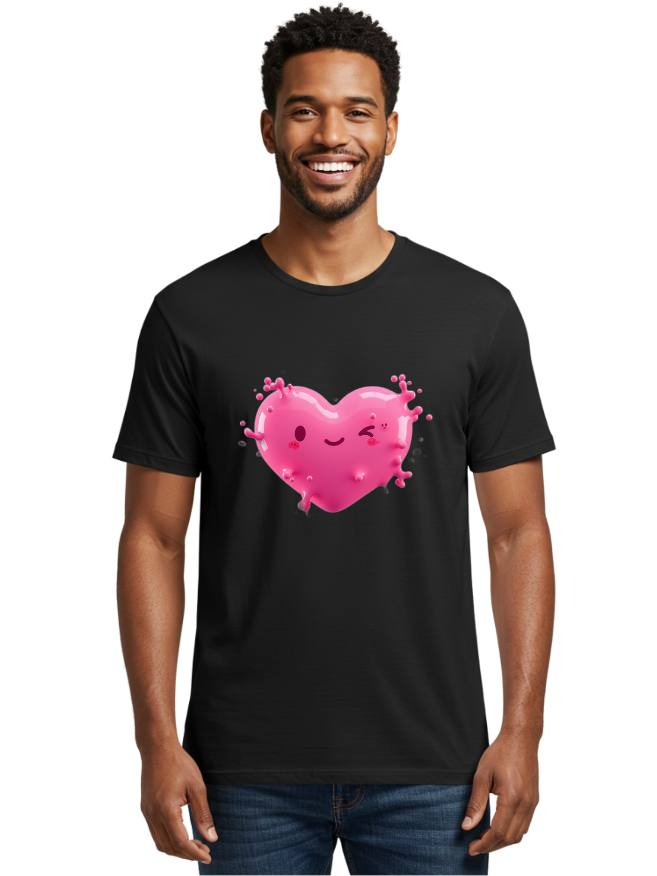 Winking-Heart Men'S Graphic Tee, 100% Cotton, Comfortable Casual Summer Wear, Machine Washable, Vintage Camera, Old Camera, Antique Camera, Black Camera, Classic Photography, Photography Equipment, Nostalgic Device, Film Camera, Camera Art Baj873 27