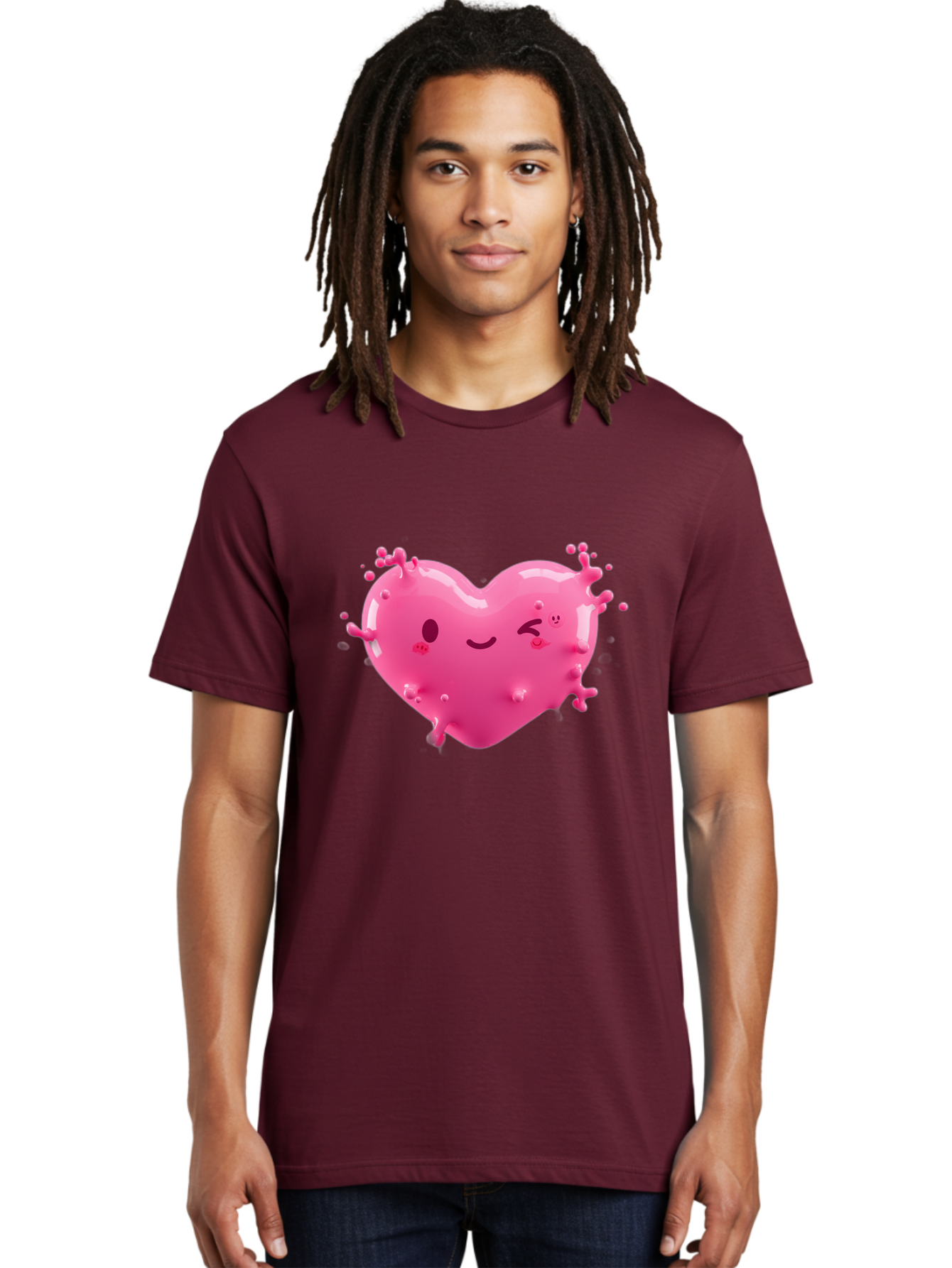 Winking-Heart Men'S Graphic Tee, 100% Cotton, Comfortable Casual Summer Wear, Machine Washable, Vintage Camera, Old Camera, Antique Camera, Black Camera, Classic Photography, Photography Equipment, Nostalgic Device, Film Camera, Camera Art Baj873 25