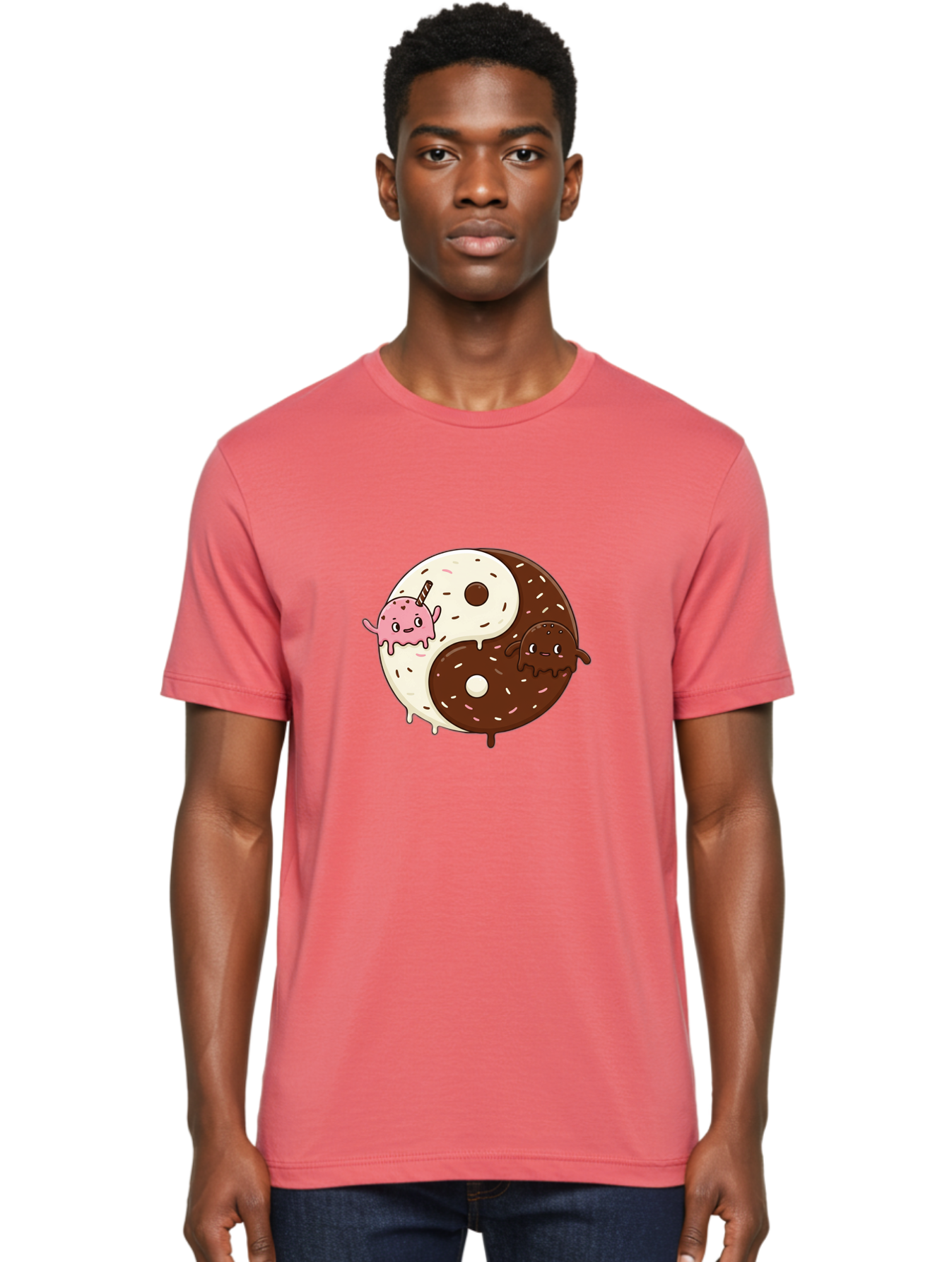 Yin-Yang-Donuts Men'S Graphic Tee, 100% Cotton, Comfortable Casual Summer Wear, Machine Washable, Vintage Camera, Old Camera, Antique Camera, Black Camera, Classic Photography, Photography Equipment, Nostalgic Device, Film Camera, Camera Art Baj875 26