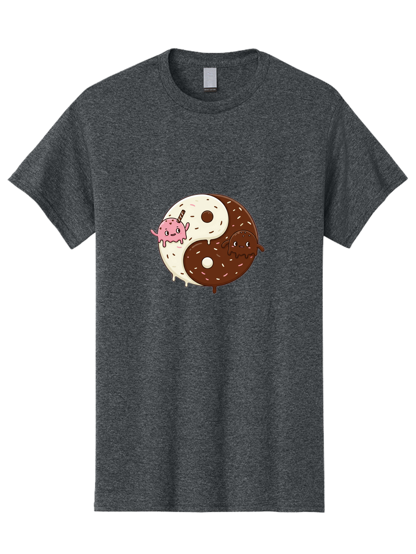 Yin-Yang-Donuts Men'S Graphic Tee, 100% Cotton, Comfortable Casual Summer Wear, Machine Washable, Vintage Camera, Old Camera, Antique Camera, Black Camera, Classic Photography, Photography Equipment, Nostalgic Device, Film Camera, Camera Art Baj875 12