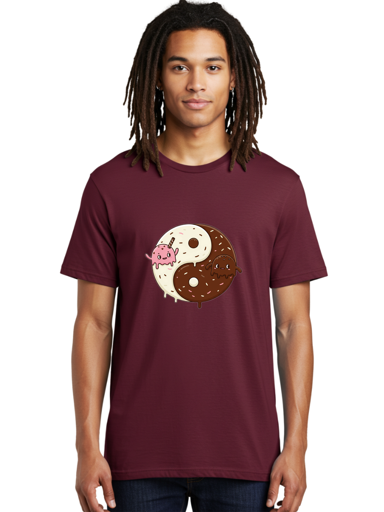 Yin-Yang-Donuts Men'S Graphic Tee, 100% Cotton, Comfortable Casual Summer Wear, Machine Washable, Vintage Camera, Old Camera, Antique Camera, Black Camera, Classic Photography, Photography Equipment, Nostalgic Device, Film Camera, Camera Art Baj875 20