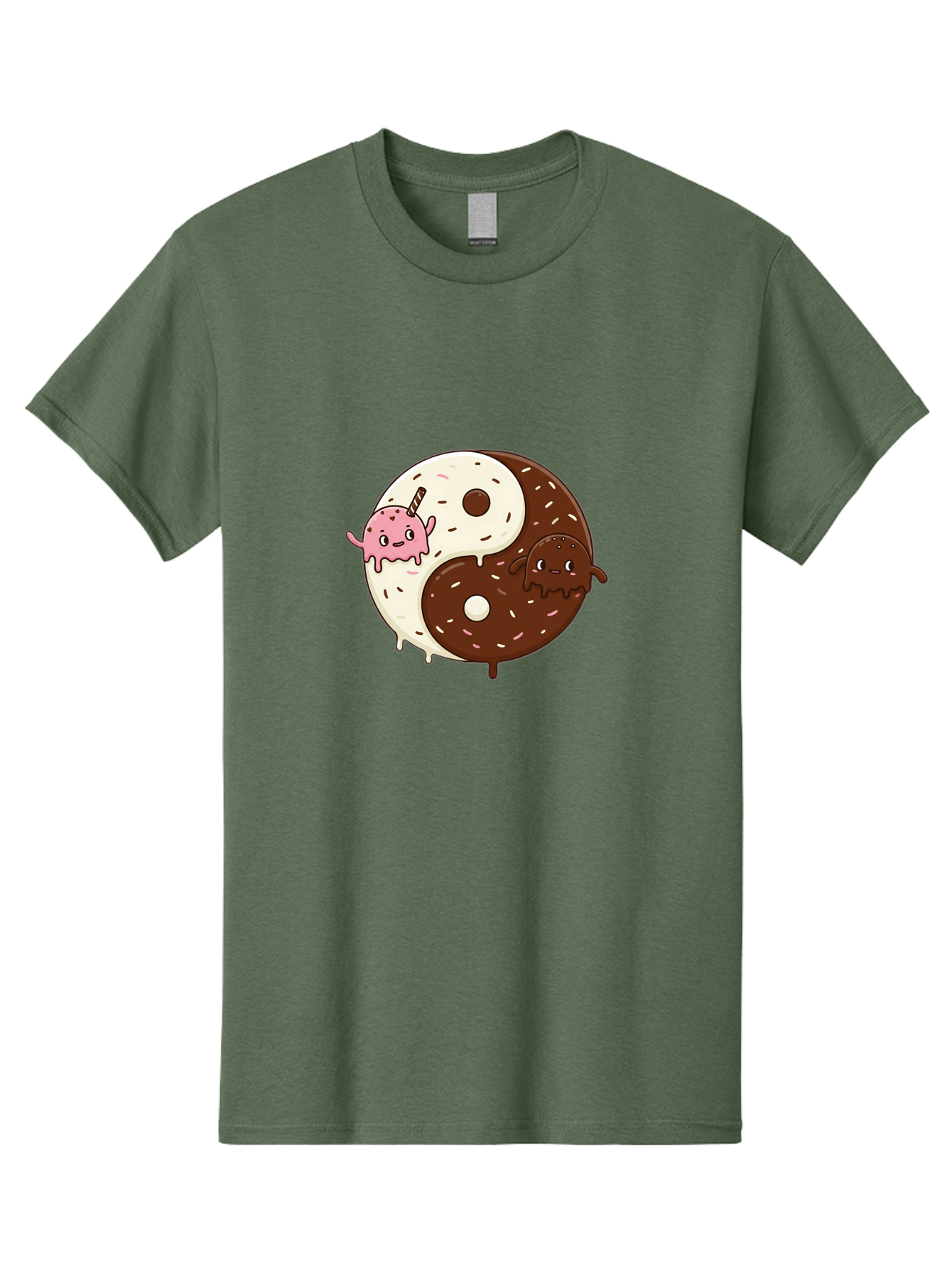 Yin-Yang-Donuts Men'S Graphic Tee, 100% Cotton, Comfortable Casual Summer Wear, Machine Washable, Vintage Camera, Old Camera, Antique Camera, Black Camera, Classic Photography, Photography Equipment, Nostalgic Device, Film Camera, Camera Art Baj875 7