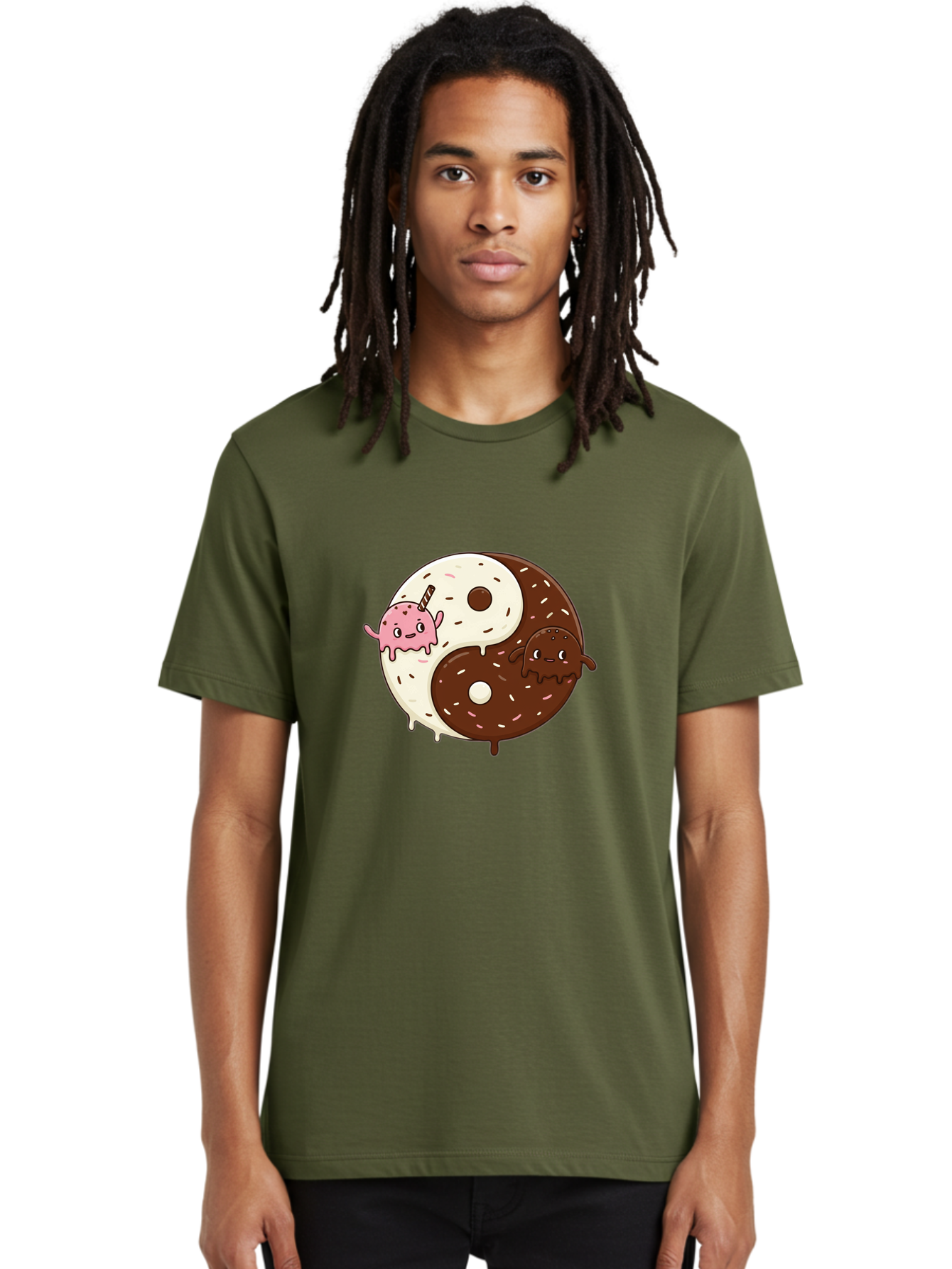 Yin-Yang-Donuts Men'S Graphic Tee, 100% Cotton, Comfortable Casual Summer Wear, Machine Washable, Vintage Camera, Old Camera, Antique Camera, Black Camera, Classic Photography, Photography Equipment, Nostalgic Device, Film Camera, Camera Art Baj875 22
