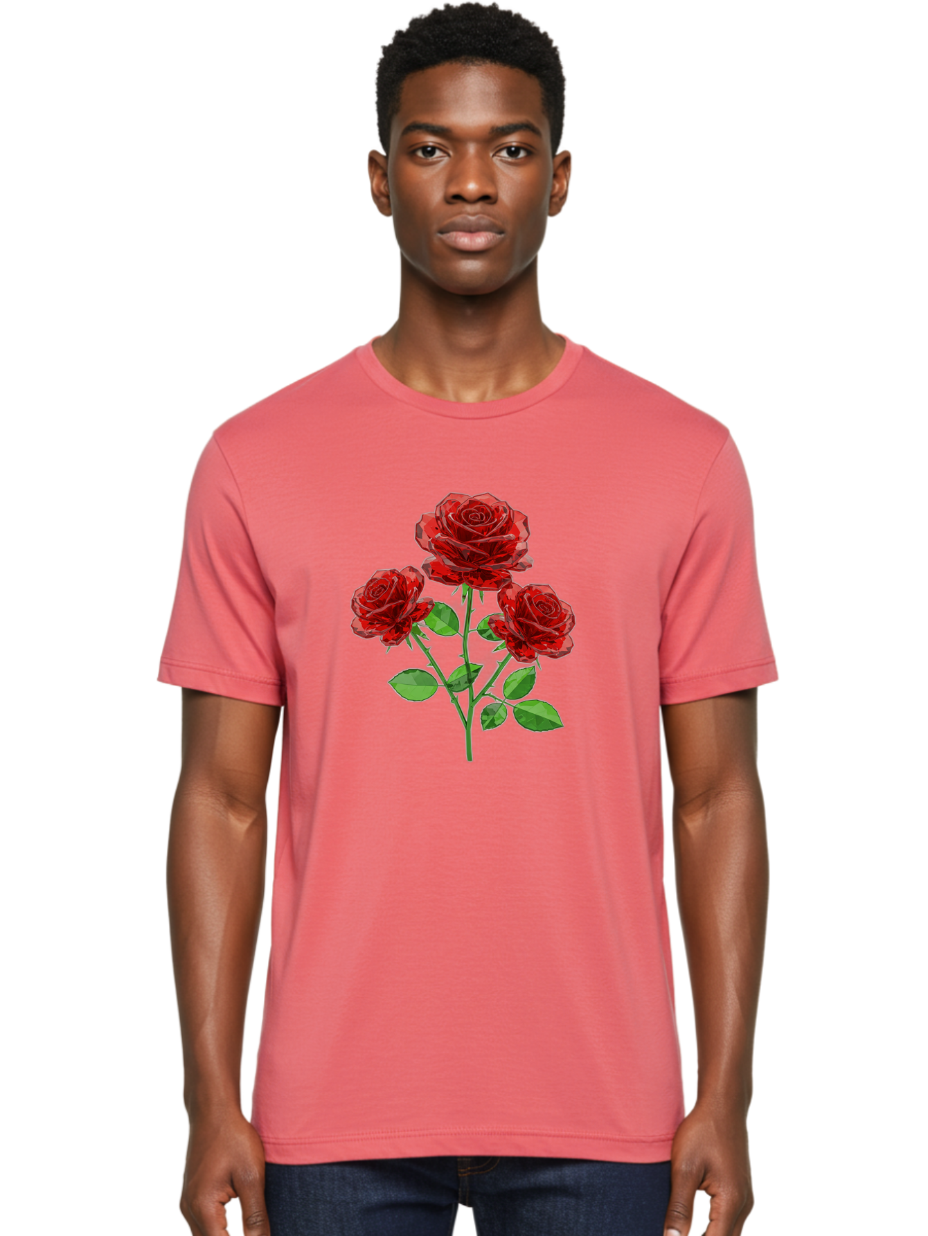 3-Red-Roses Men'S Graphic Tee, 100% Cotton, Comfortable Casual Summer Wear, Machine Washable, Vintage Camera, Old Camera, Antique Camera, Black Camera, Classic Photography, Photography Equipment, Nostalgic Device, Film Camera, Camera Art Baj898 21
