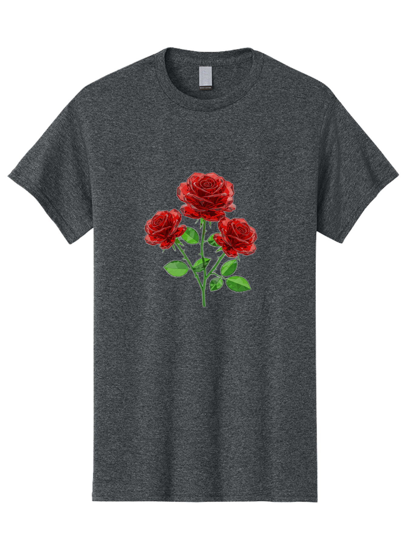 3-Red-Roses Men'S Graphic Tee, 100% Cotton, Comfortable Casual Summer Wear, Machine Washable, Vintage Camera, Old Camera, Antique Camera, Black Camera, Classic Photography, Photography Equipment, Nostalgic Device, Film Camera, Camera Art Baj898 5