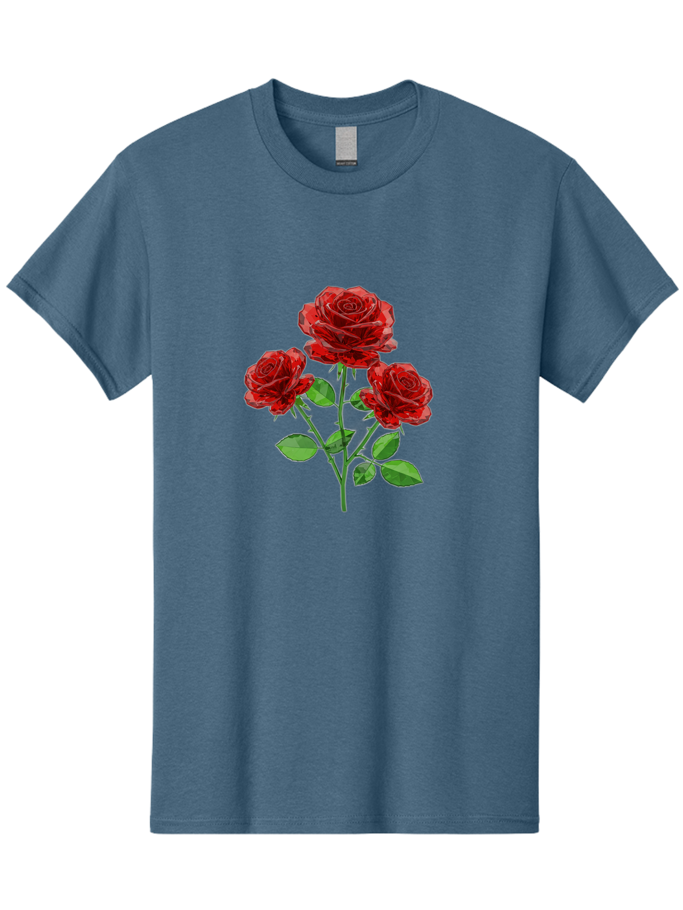 3-Red-Roses Men'S Graphic Tee, 100% Cotton, Comfortable Casual Summer Wear, Machine Washable, Vintage Camera, Old Camera, Antique Camera, Black Camera, Classic Photography, Photography Equipment, Nostalgic Device, Film Camera, Camera Art Baj898 3