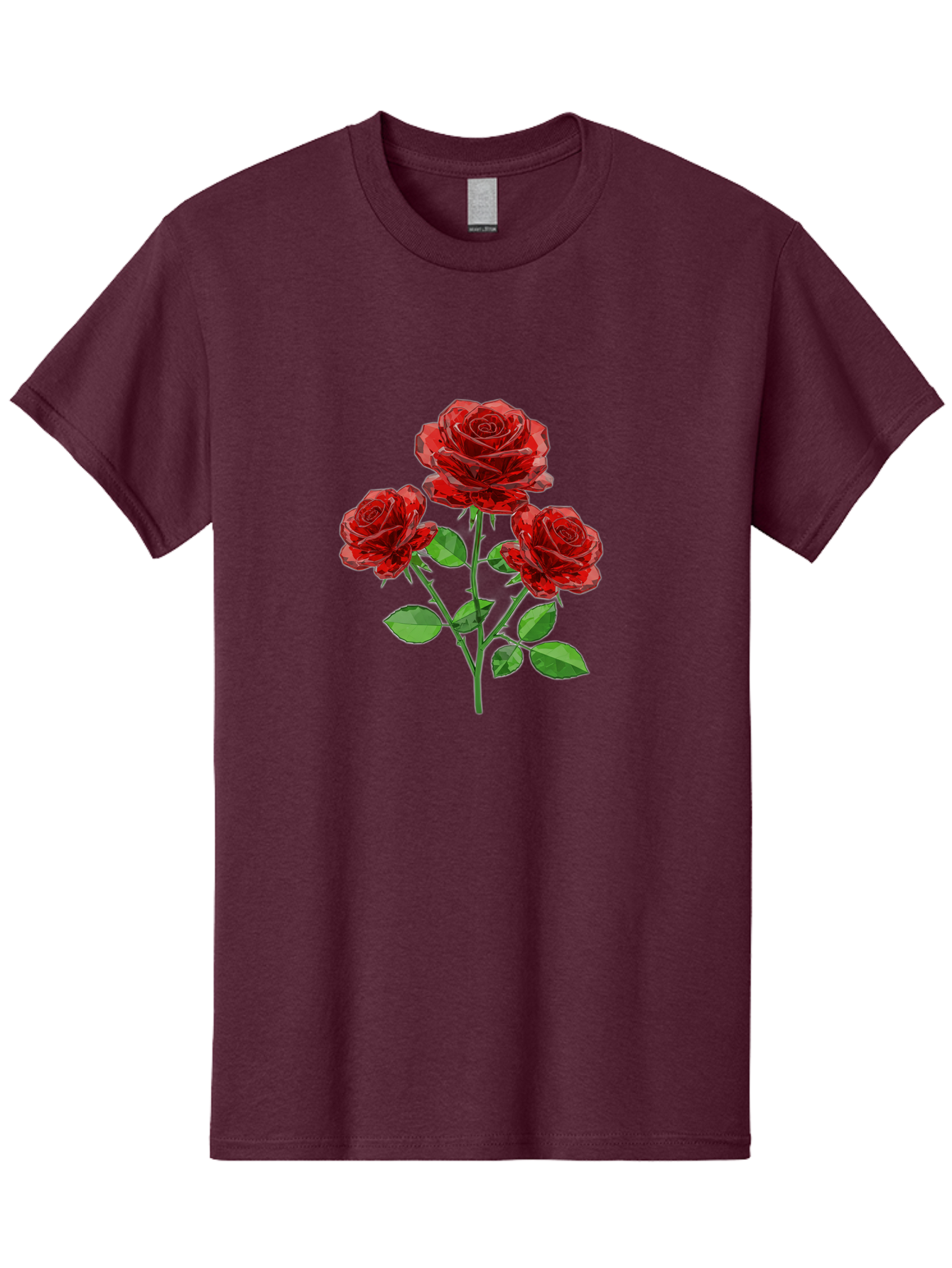 3-Red-Roses Men'S Graphic Tee, 100% Cotton, Comfortable Casual Summer Wear, Machine Washable, Vintage Camera, Old Camera, Antique Camera, Black Camera, Classic Photography, Photography Equipment, Nostalgic Device, Film Camera, Camera Art Baj898 8