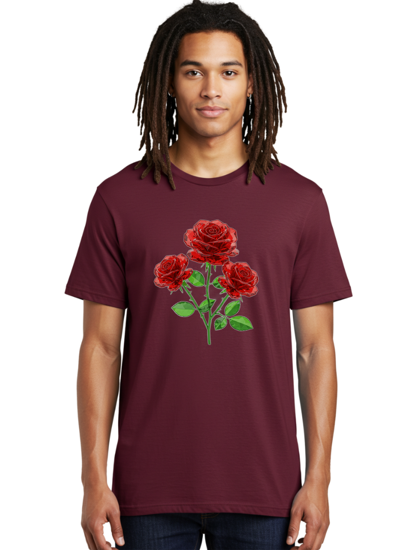 3-Red-Roses Men'S Graphic Tee, 100% Cotton, Comfortable Casual Summer Wear, Machine Washable, Vintage Camera, Old Camera, Antique Camera, Black Camera, Classic Photography, Photography Equipment, Nostalgic Device, Film Camera, Camera Art Baj898 23