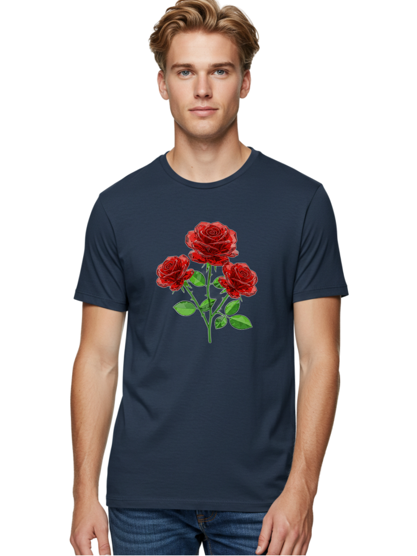 3-Red-Roses Men'S Graphic Tee, 100% Cotton, Comfortable Casual Summer Wear, Machine Washable, Vintage Camera, Old Camera, Antique Camera, Black Camera, Classic Photography, Photography Equipment, Nostalgic Device, Film Camera, Camera Art Baj898 25