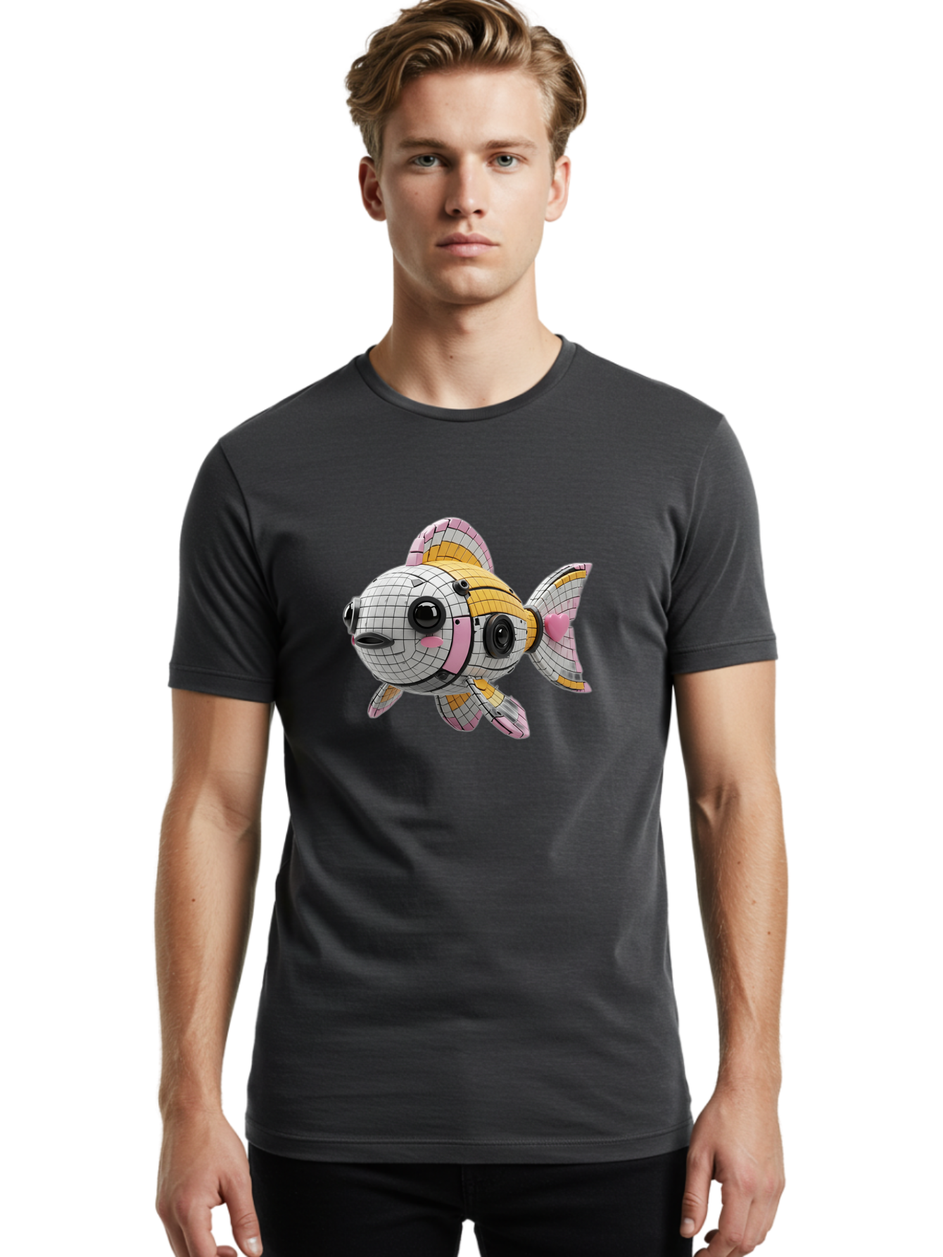 3D-Fish Men'S Graphic Tee, 100% Cotton, Comfortable Casual Summer Wear, Machine Washable, Vintage Camera, Old Camera, Antique Camera, Black Camera, Classic Photography, Photography Equipment, Nostalgic Device, Film Camera, Camera Art Baj899 16