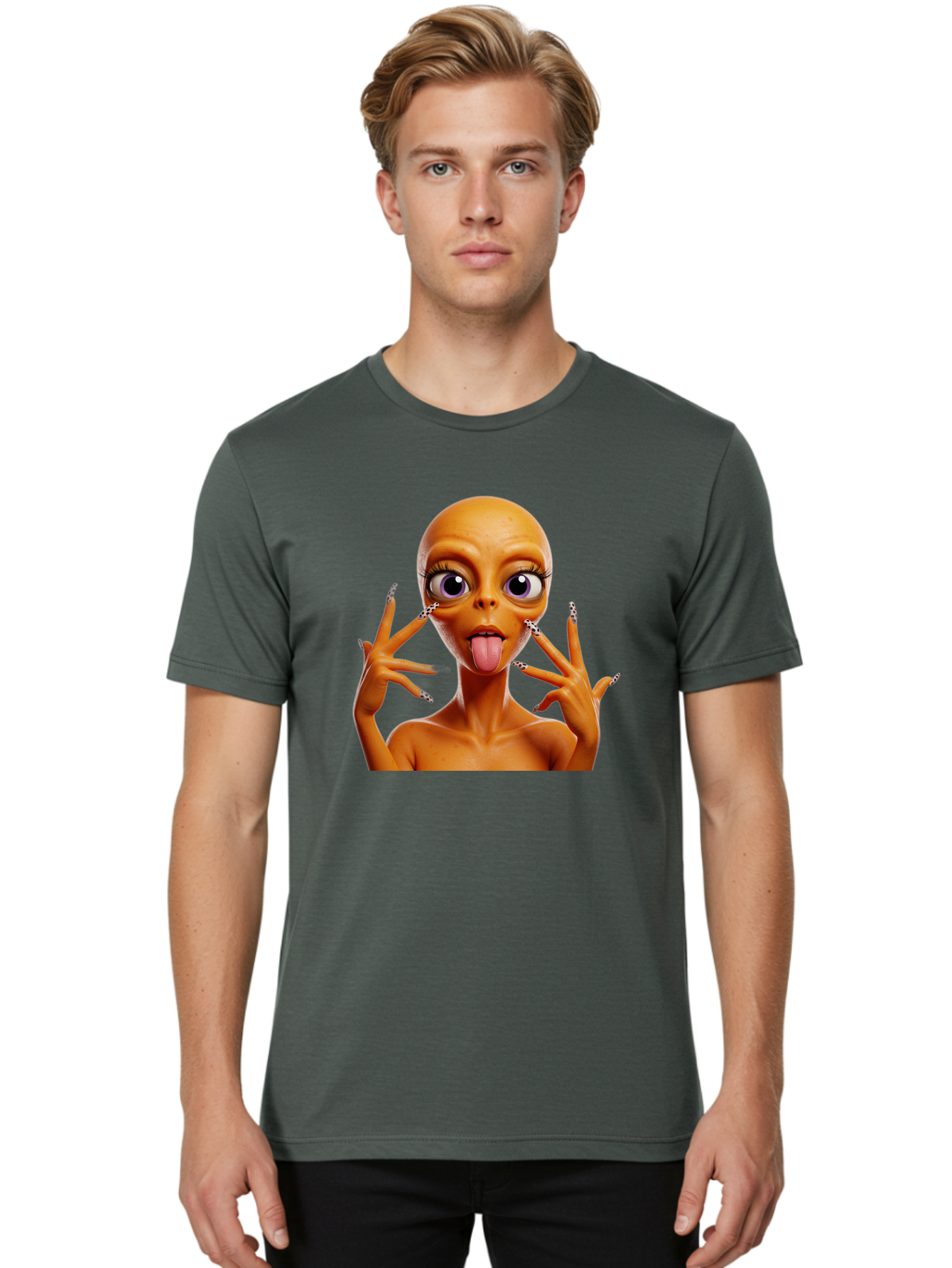 Alien-1 Men'S Graphic Tee, 100% Cotton, Comfortable Casual Summer Wear, Machine Washable, Vintage Camera, Old Camera, Antique Camera, Black Camera, Classic Photography, Photography Equipment, Nostalgic Device, Film Camera, Camera Art Baj906 12