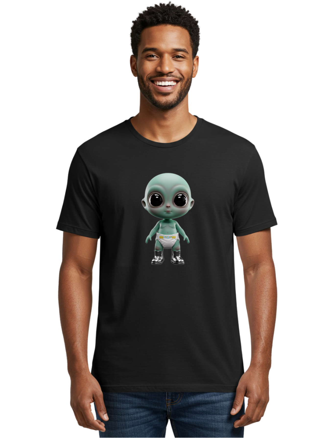 Alien-Baby-1 Men'S Graphic Tee, 100% Cotton, Comfortable Casual Summer Wear, Machine Washable, Vintage Camera, Old Camera, Antique Camera, Black Camera, Classic Photography, Photography Equipment, Nostalgic Device, Film Camera, Camera Art Baj909 24