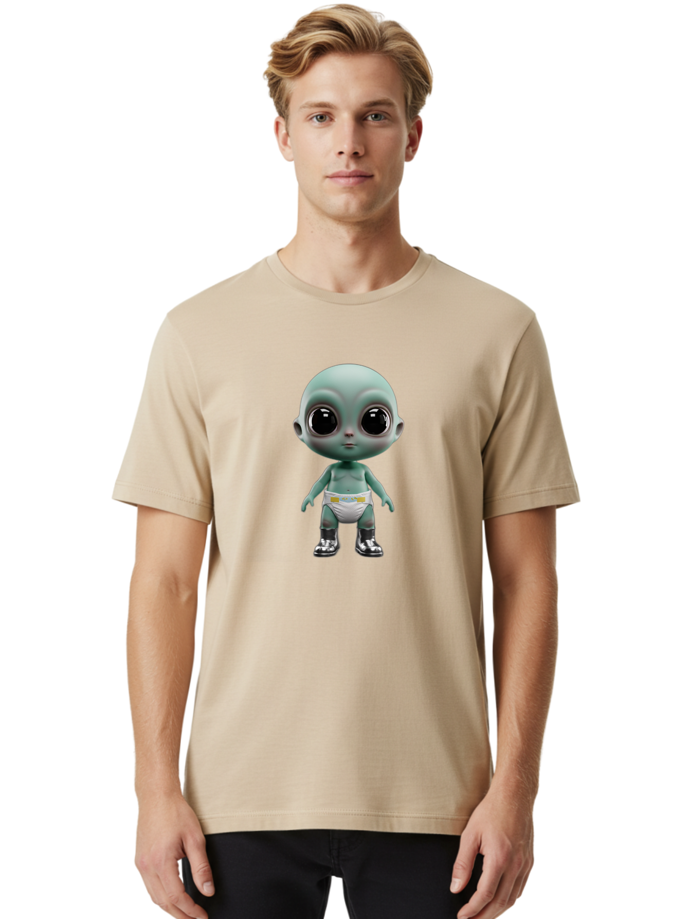 Alien-Baby-1 Men'S Graphic Tee, 100% Cotton, Comfortable Casual Summer Wear, Machine Washable, Vintage Camera, Old Camera, Antique Camera, Black Camera, Classic Photography, Photography Equipment, Nostalgic Device, Film Camera, Camera Art Baj909 10